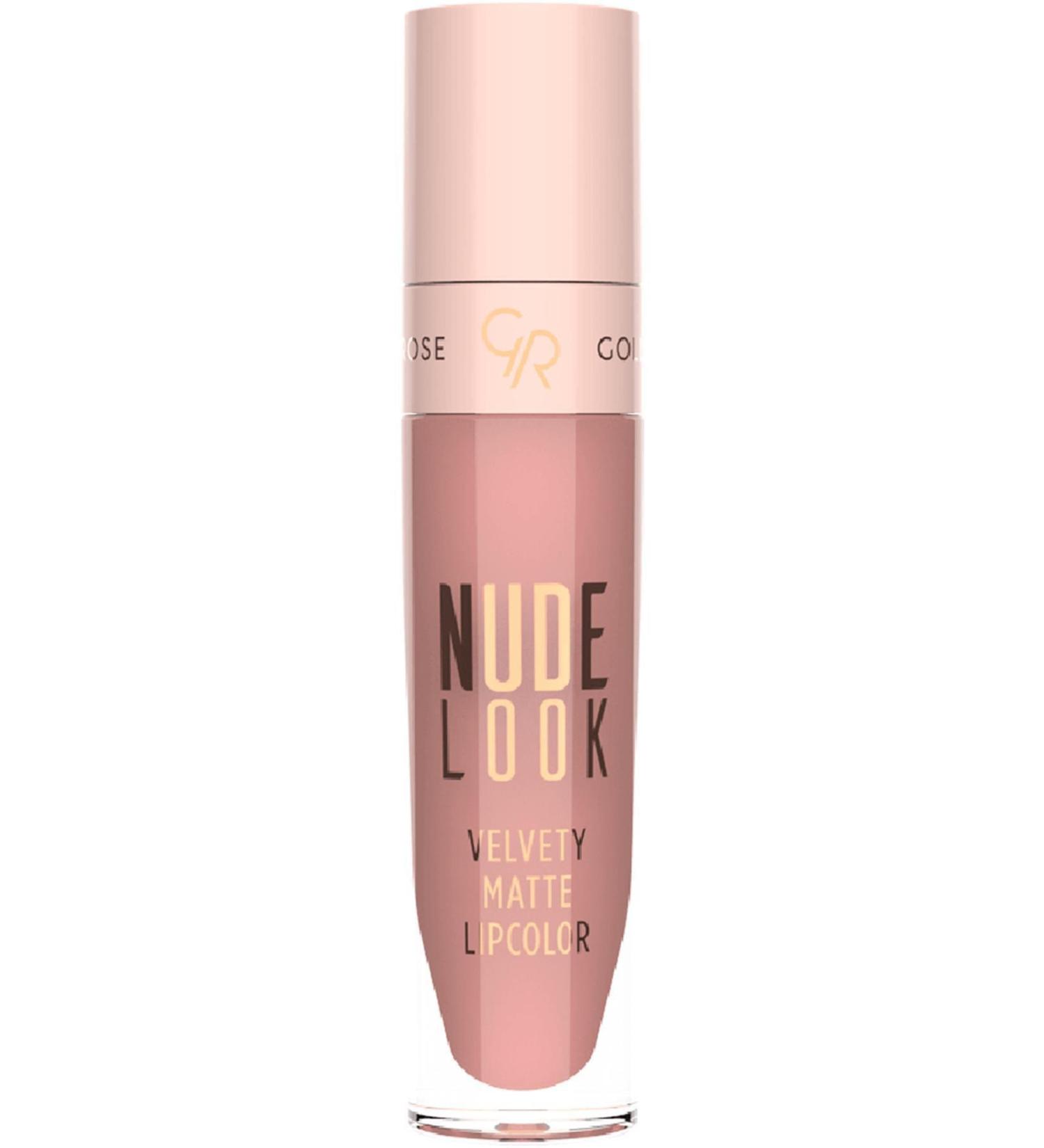Golden Rose Nude Look Velvety Matte Lipcolor Liquid No:03 Rosy Nude