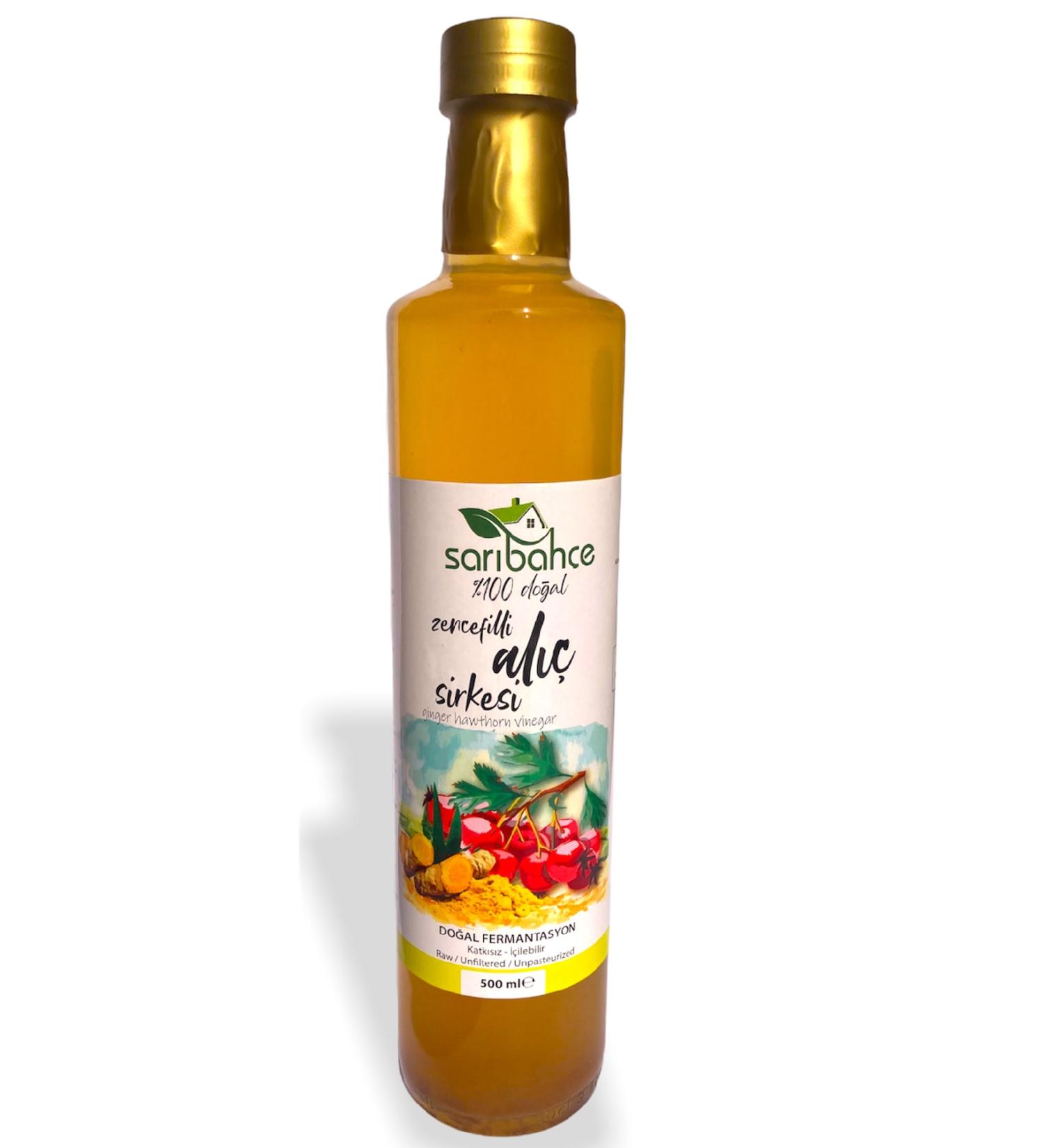 Sar bah e Ginger Hawthorn Vinegar 500 Ml - Natural Fermented