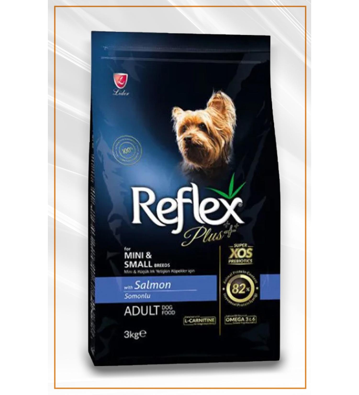 Reflex Mini and Small Breed Adult Dog Food with Salmon 3 Kg
