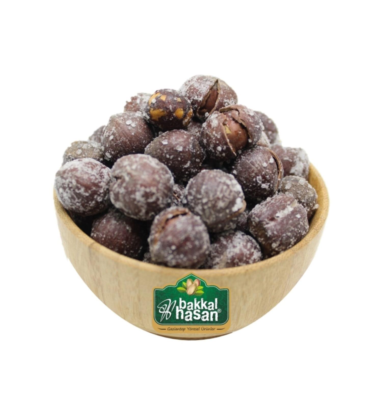 bakkal hasan Hazelnuts Shelled Salted Roasted - 1 Kg