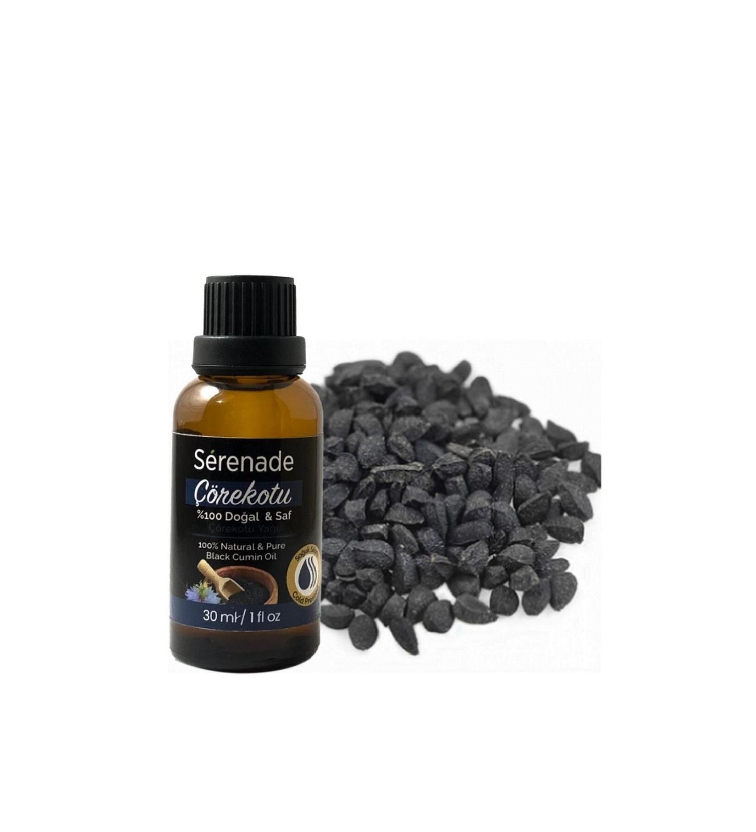 Serenade 0 Natural Black Cumin Oil Organic Cold Pressed 30 Ml