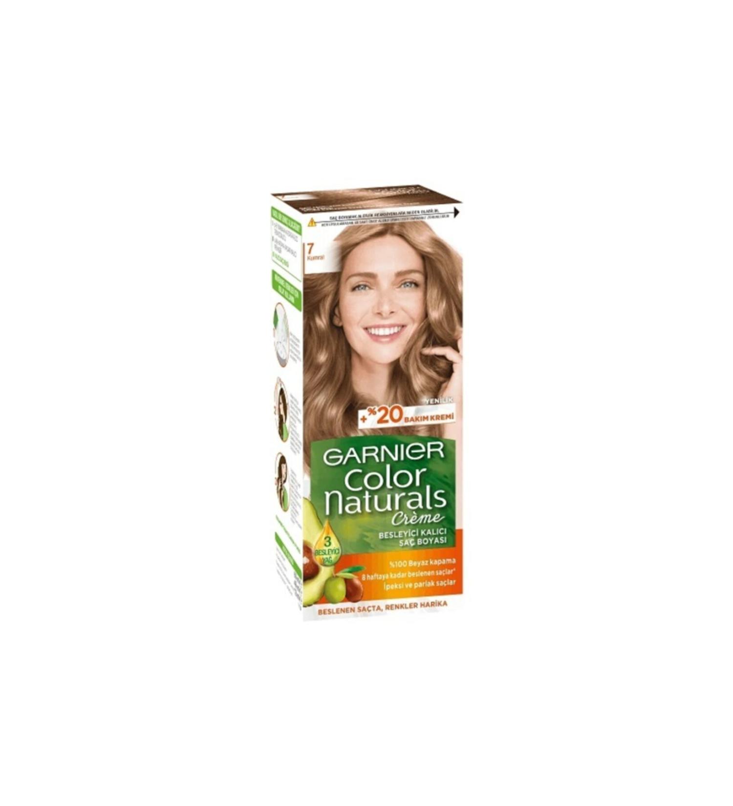 Garnier Color Naturals Hair Dye Blonde No. 7 - Buy Online on GoSupps.com