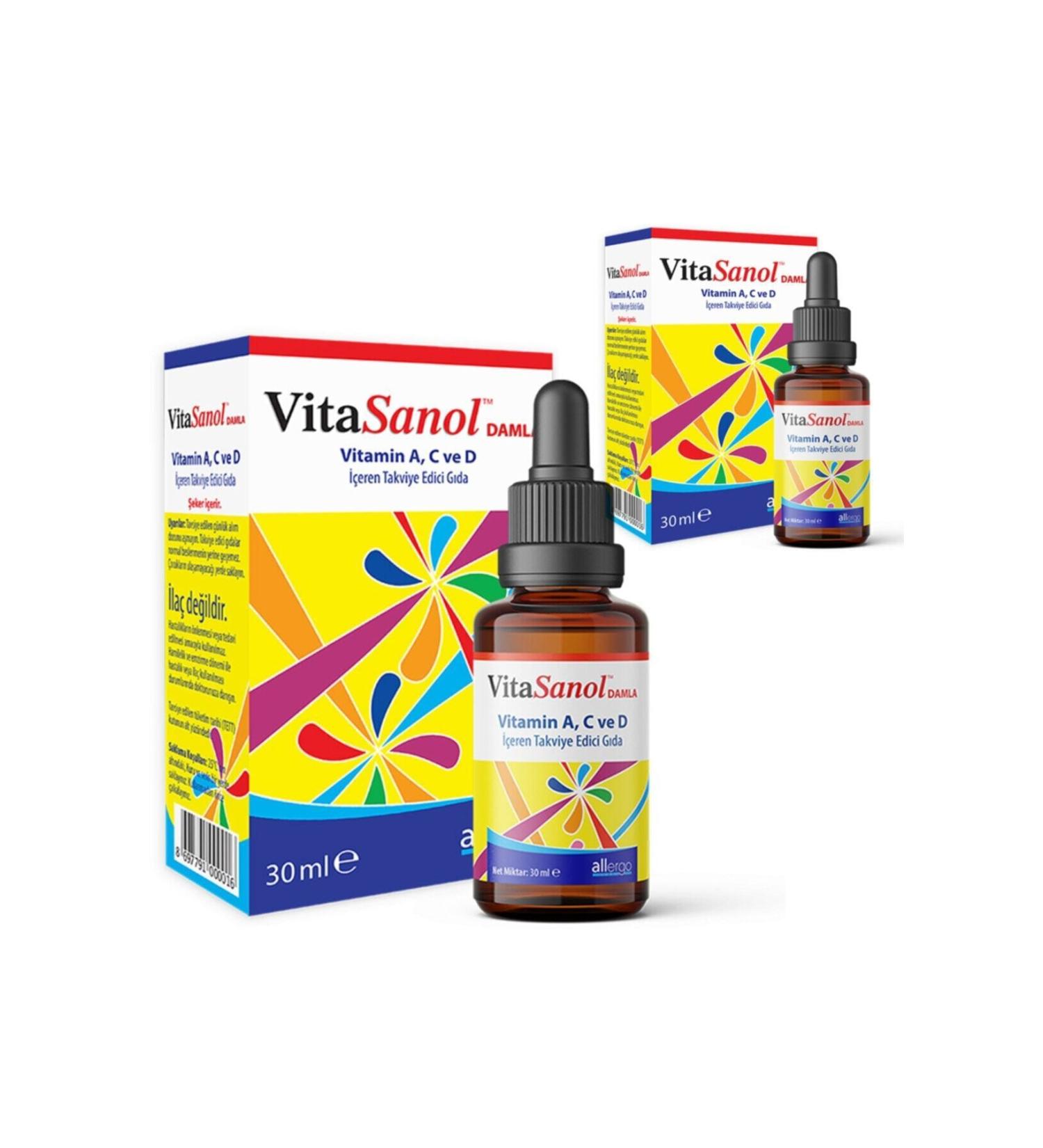 Allergo Vitasanol Drops 30 Ml X 2 Pieces