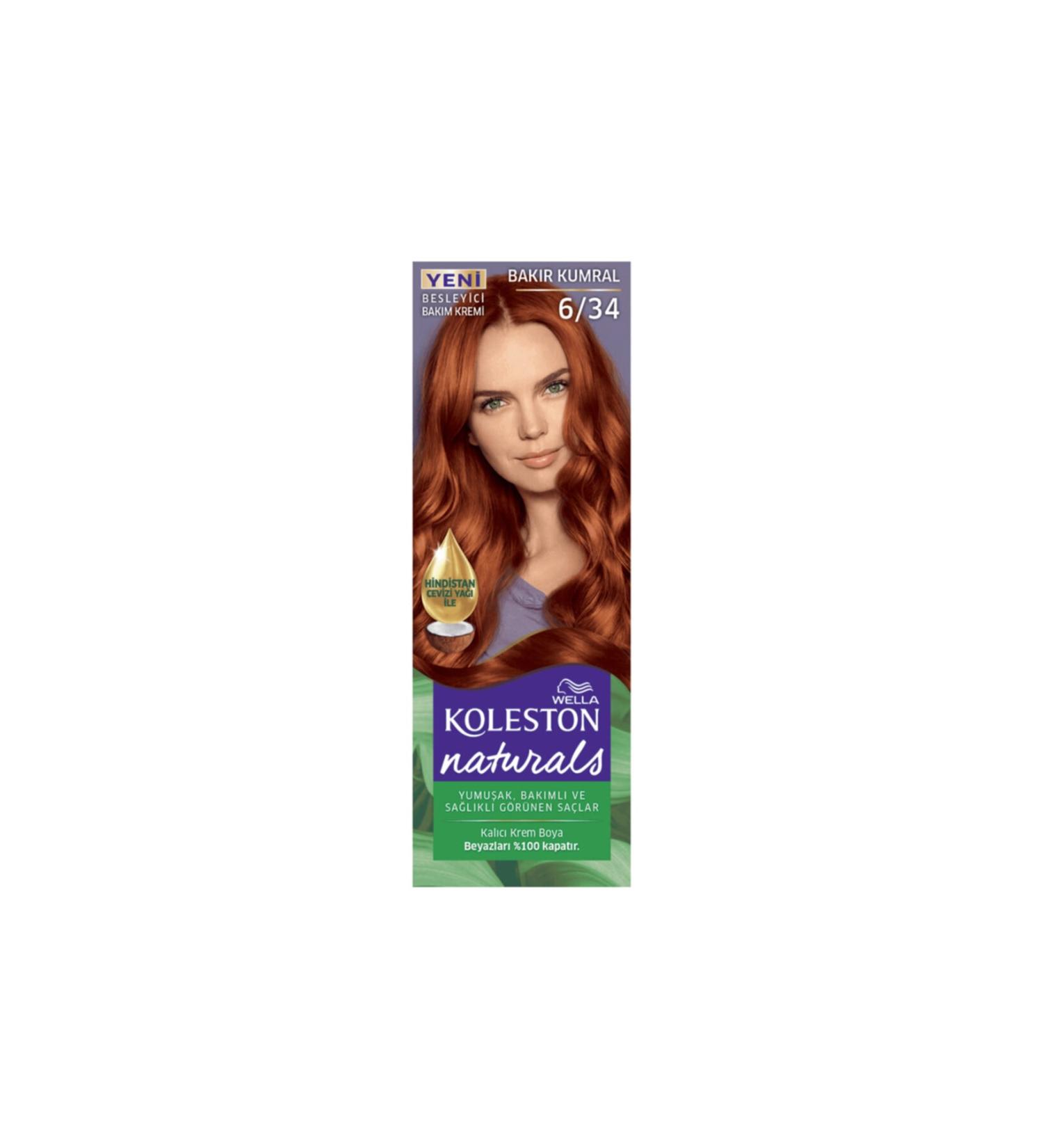 Wella Naturals Hair Dye Striking Copper 6/34 - Buy Online on GoSupps.com