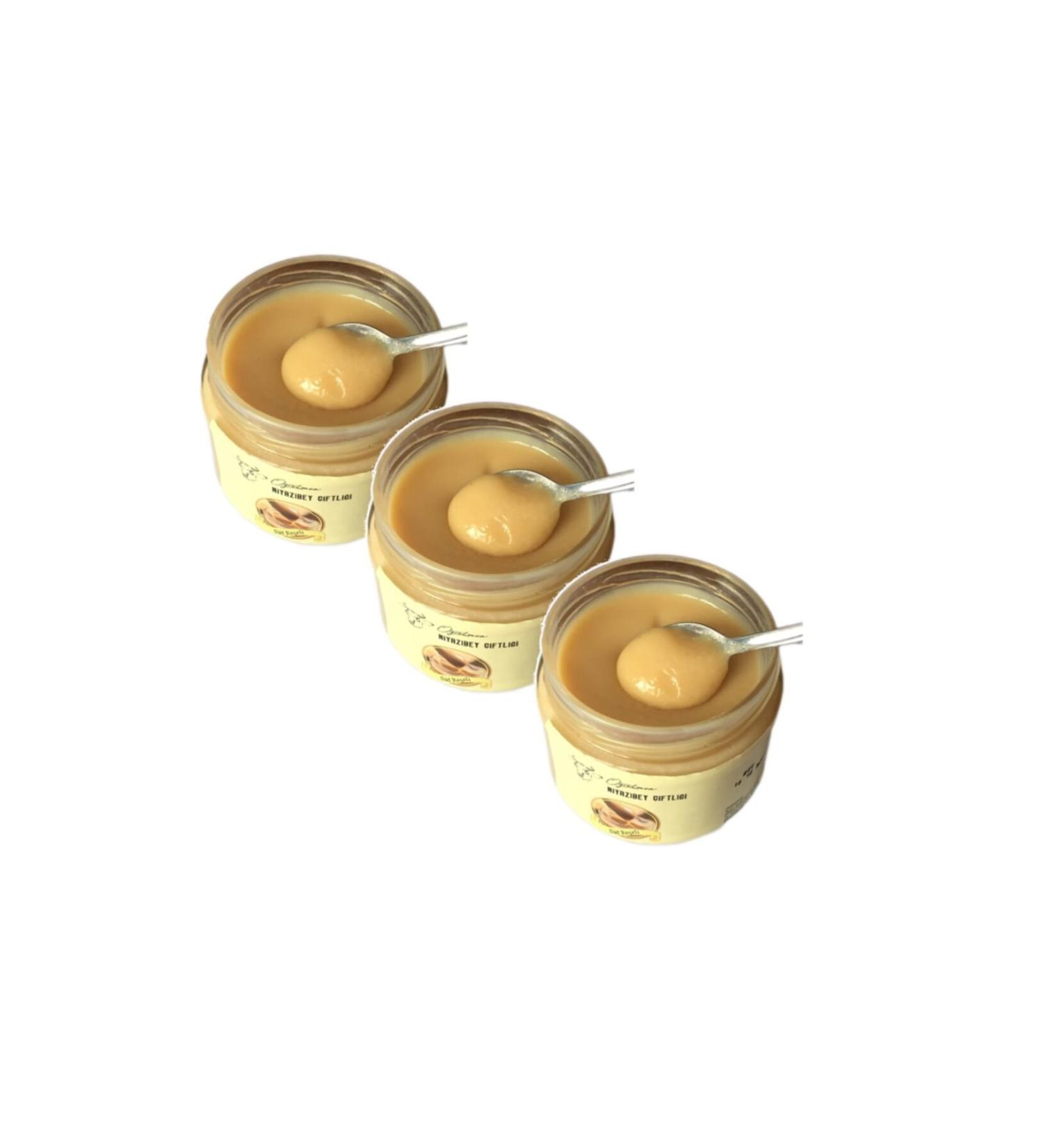 NiyaziBey Farm Milk Jam Set of 3 Made from Three Natural Farm Milks Without Additives Without Intermediaries.