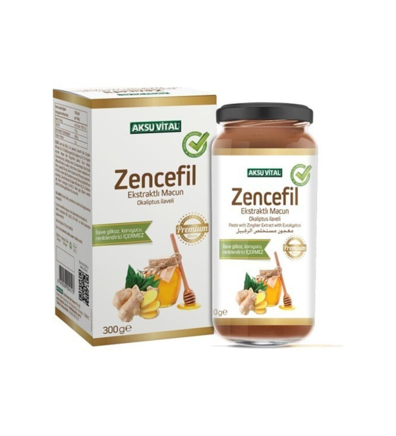 Aksu Vital Ginger Extract Paste with Eucalyptus 300 gr