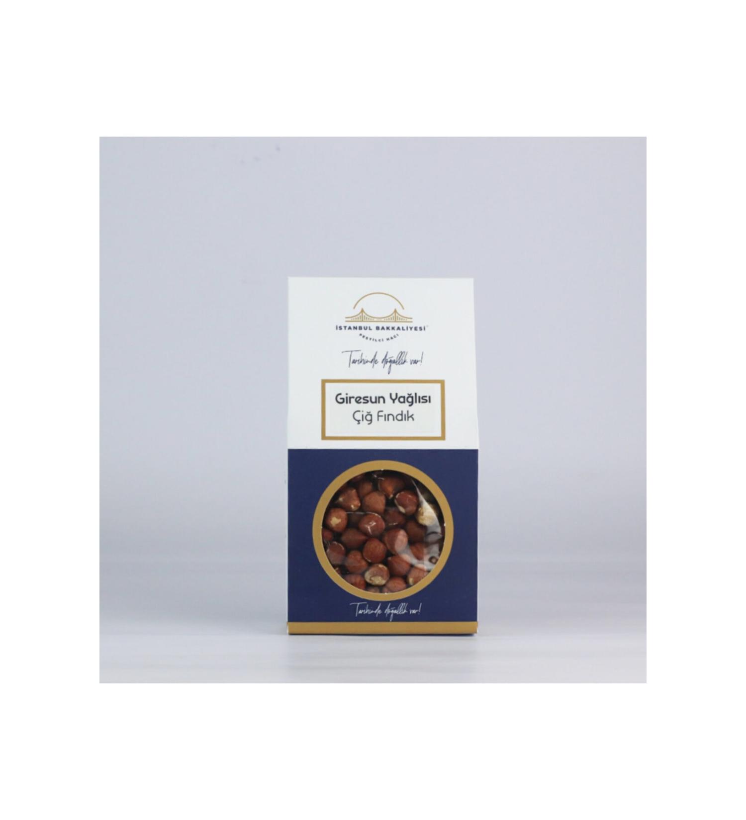 Istanbul Grocery Giresun Oily Raw Hazelnuts 250 G