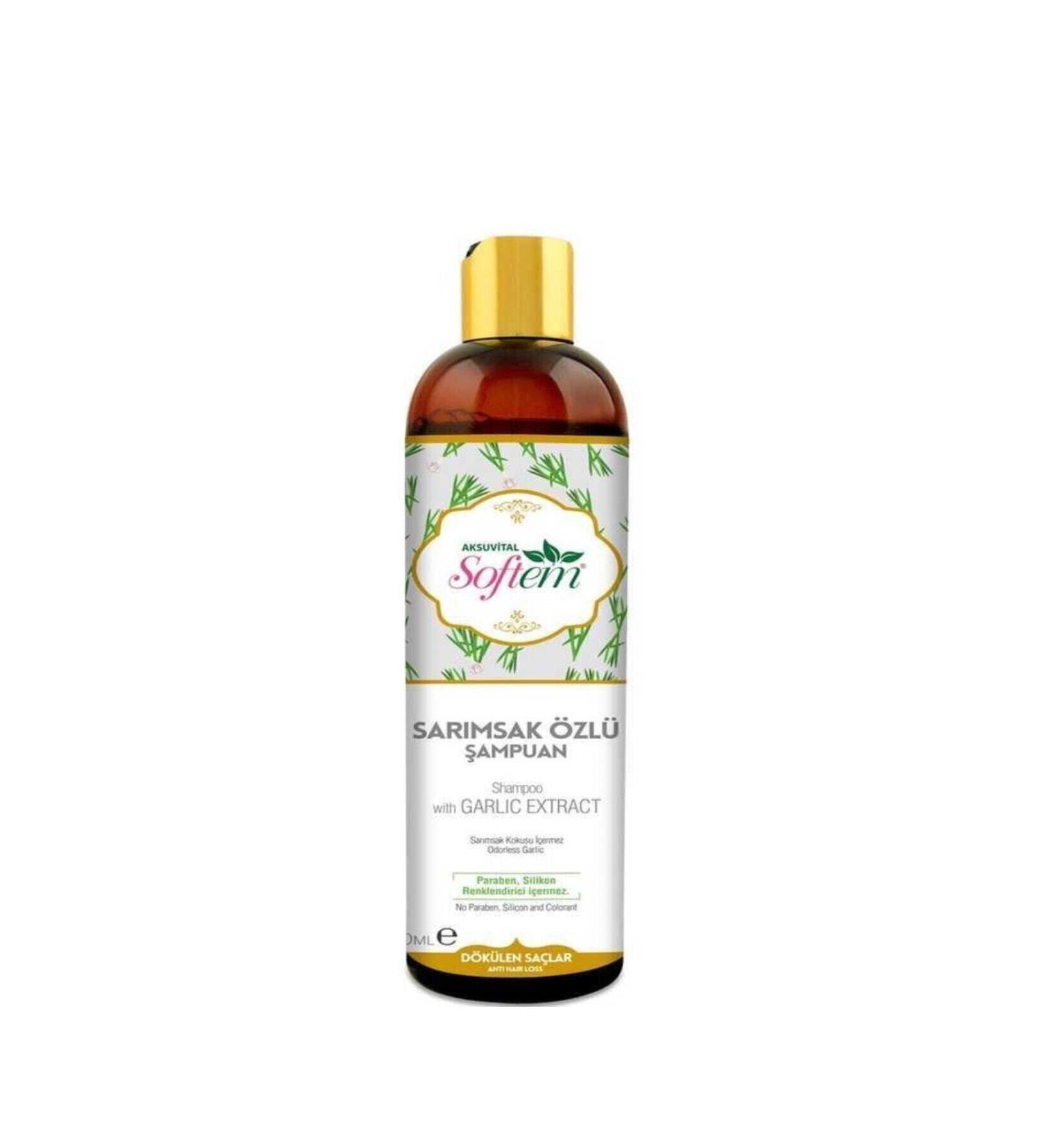 Softem Garlic Essence Shampoo 400 ml