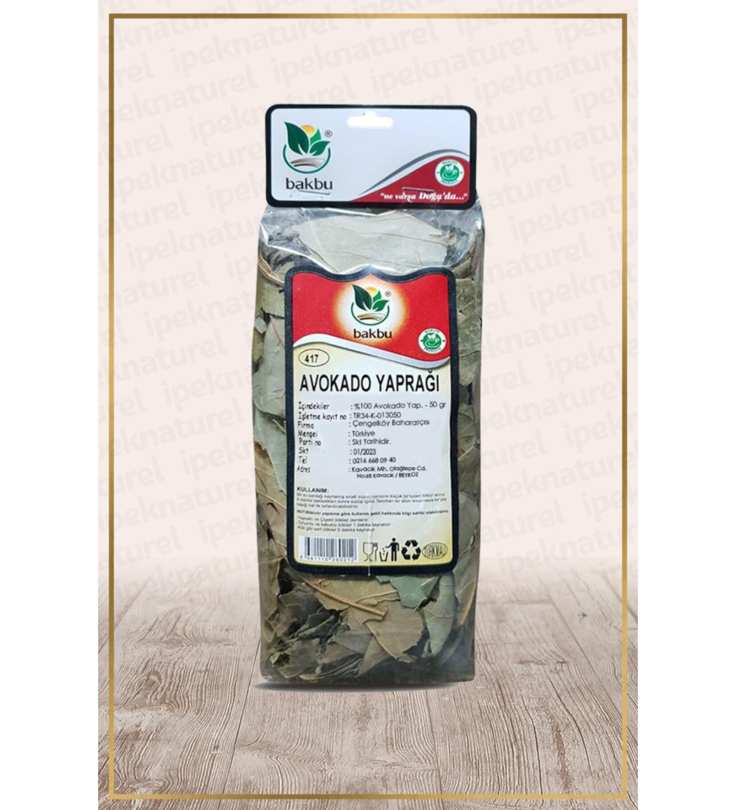 Bakbu Silk Natural Avocado Leaf