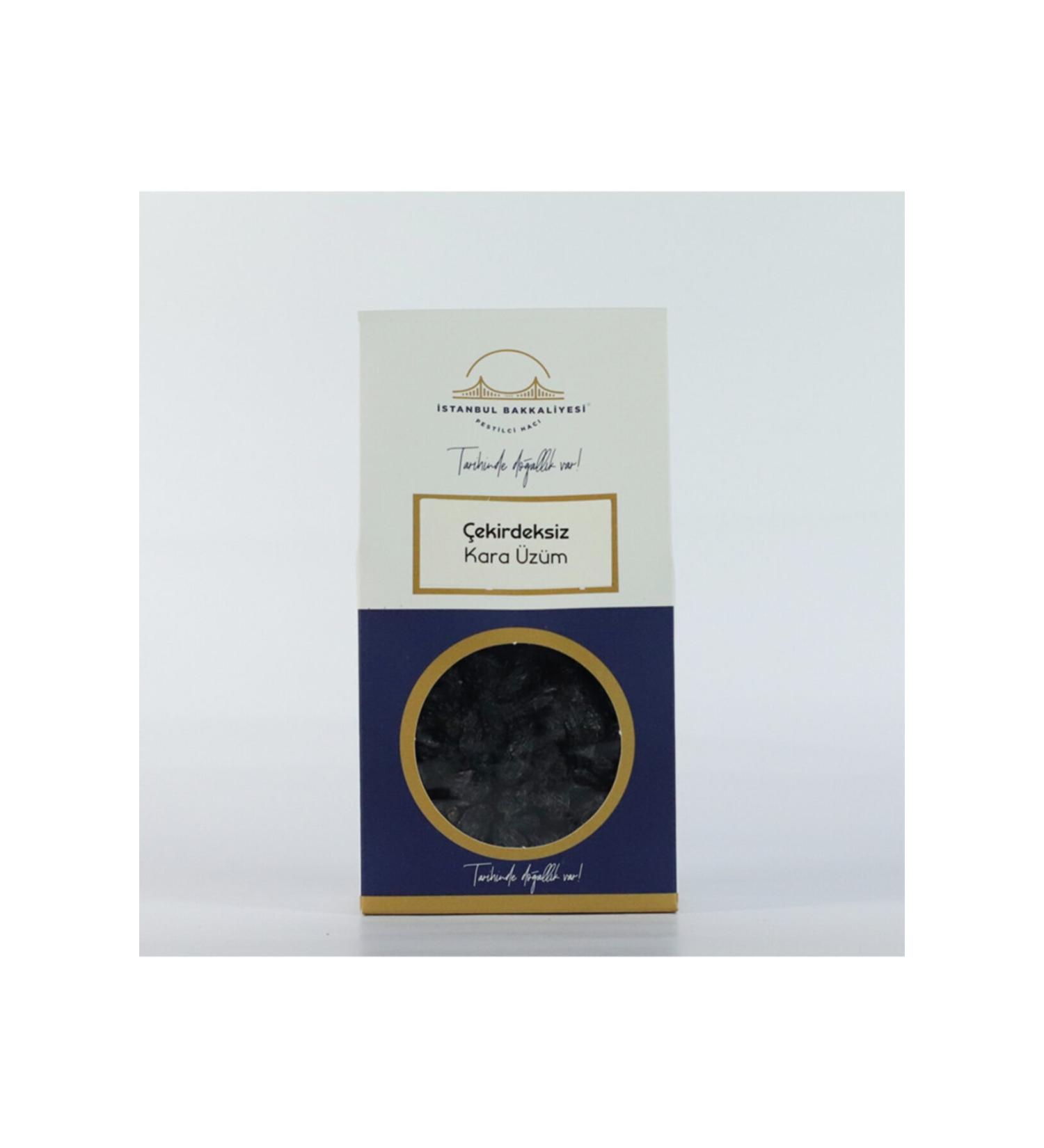 Istanbul Grocery Karaman Seedless Black Grapes 1 Kg