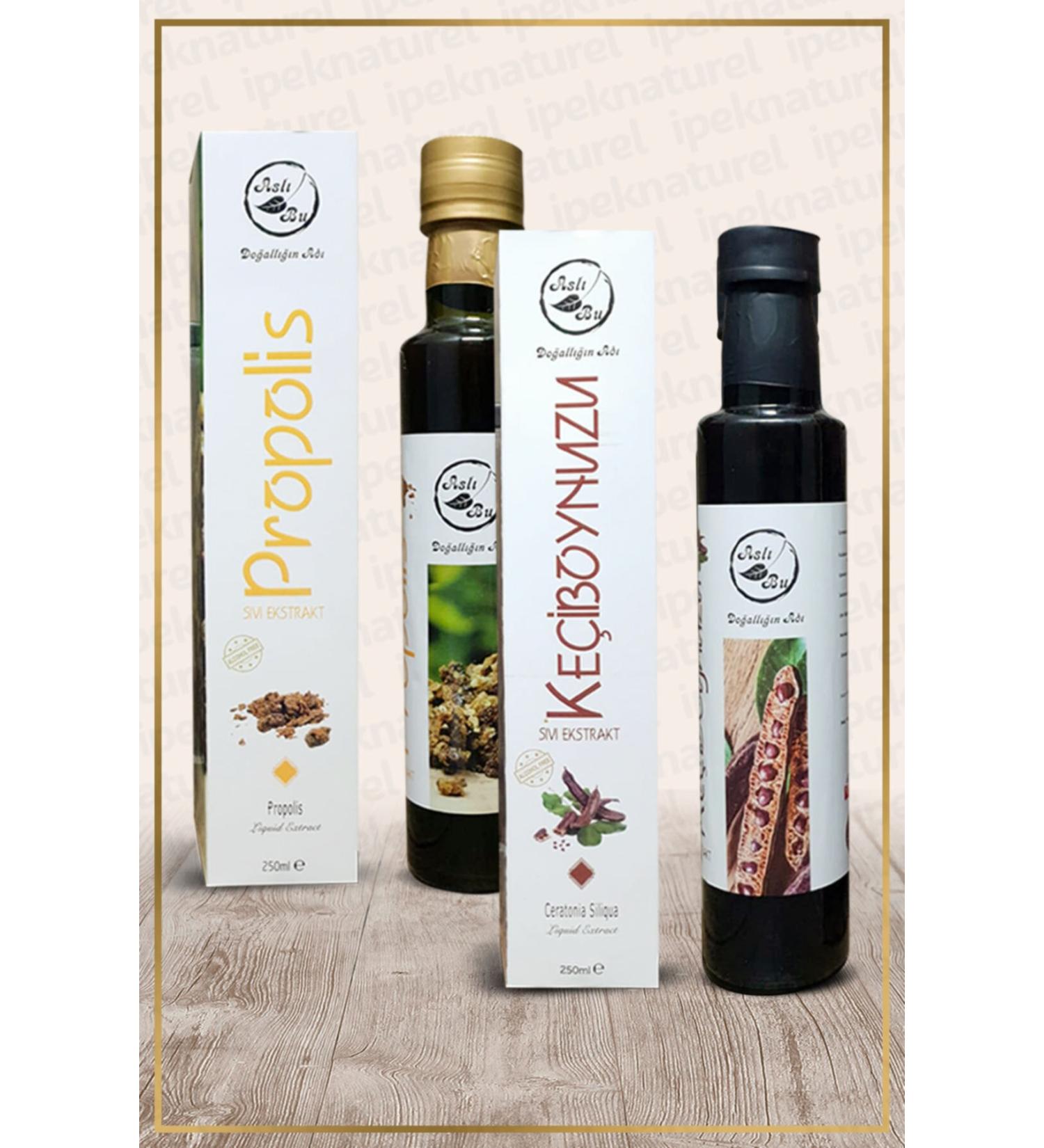 Asl Bu Propolis - Carob Extract 2x250 ml