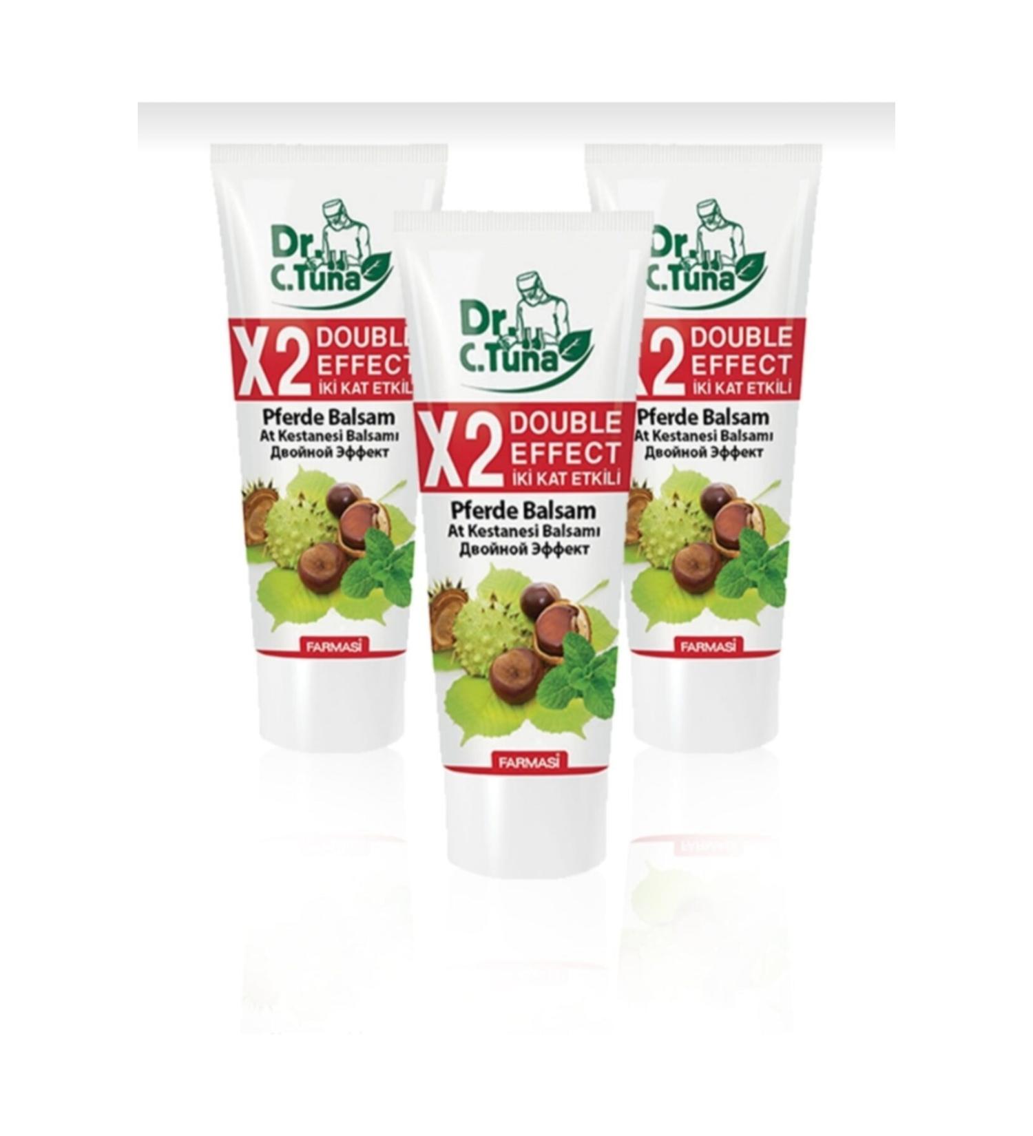 Farmasi Dr. C.tuna Horse Chestnut Massage Gel 3 Pcs 250mlx3