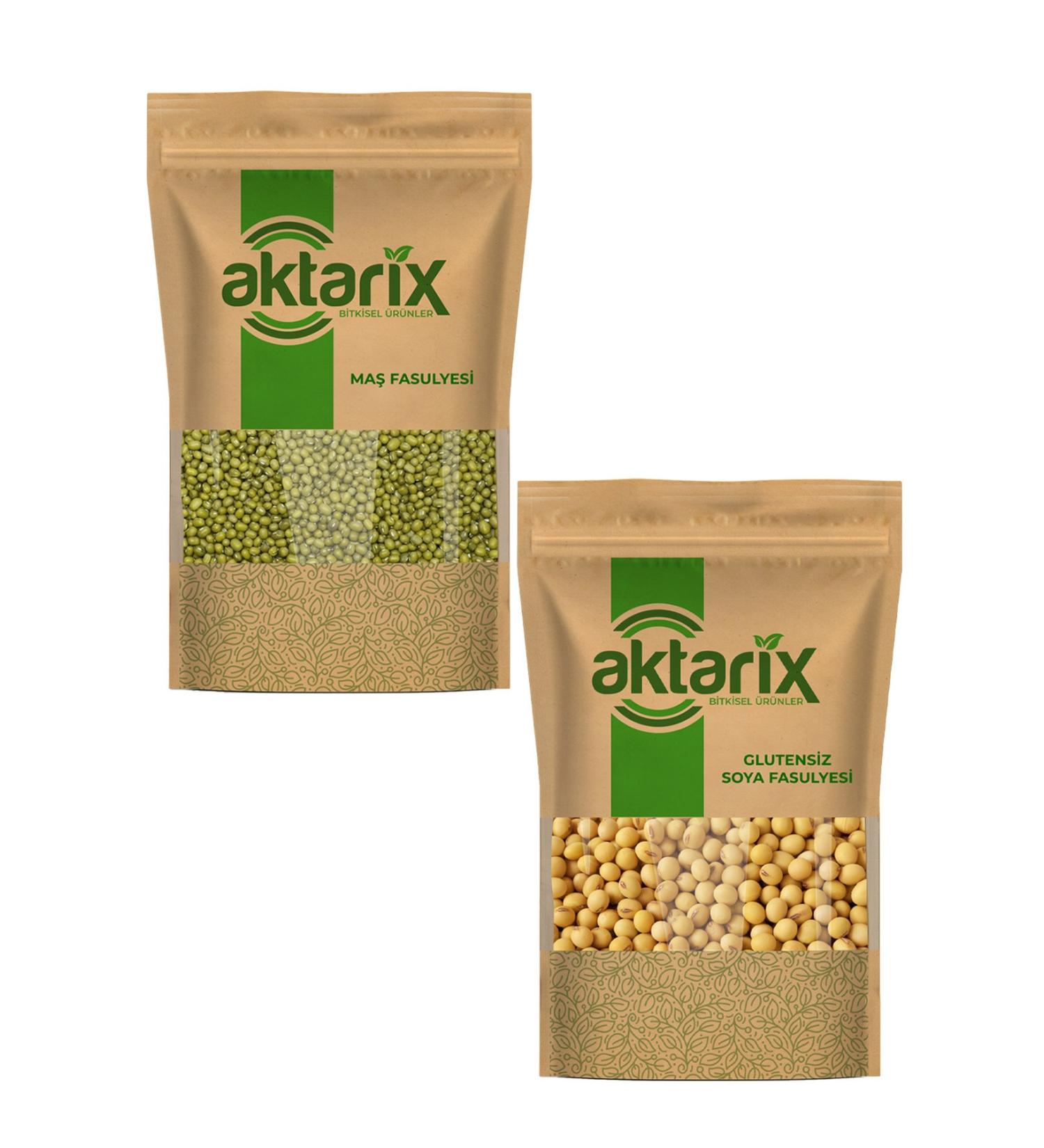 transferix 1 Kg Gluten-Free Mung Beans + 1 Kg Soybeans