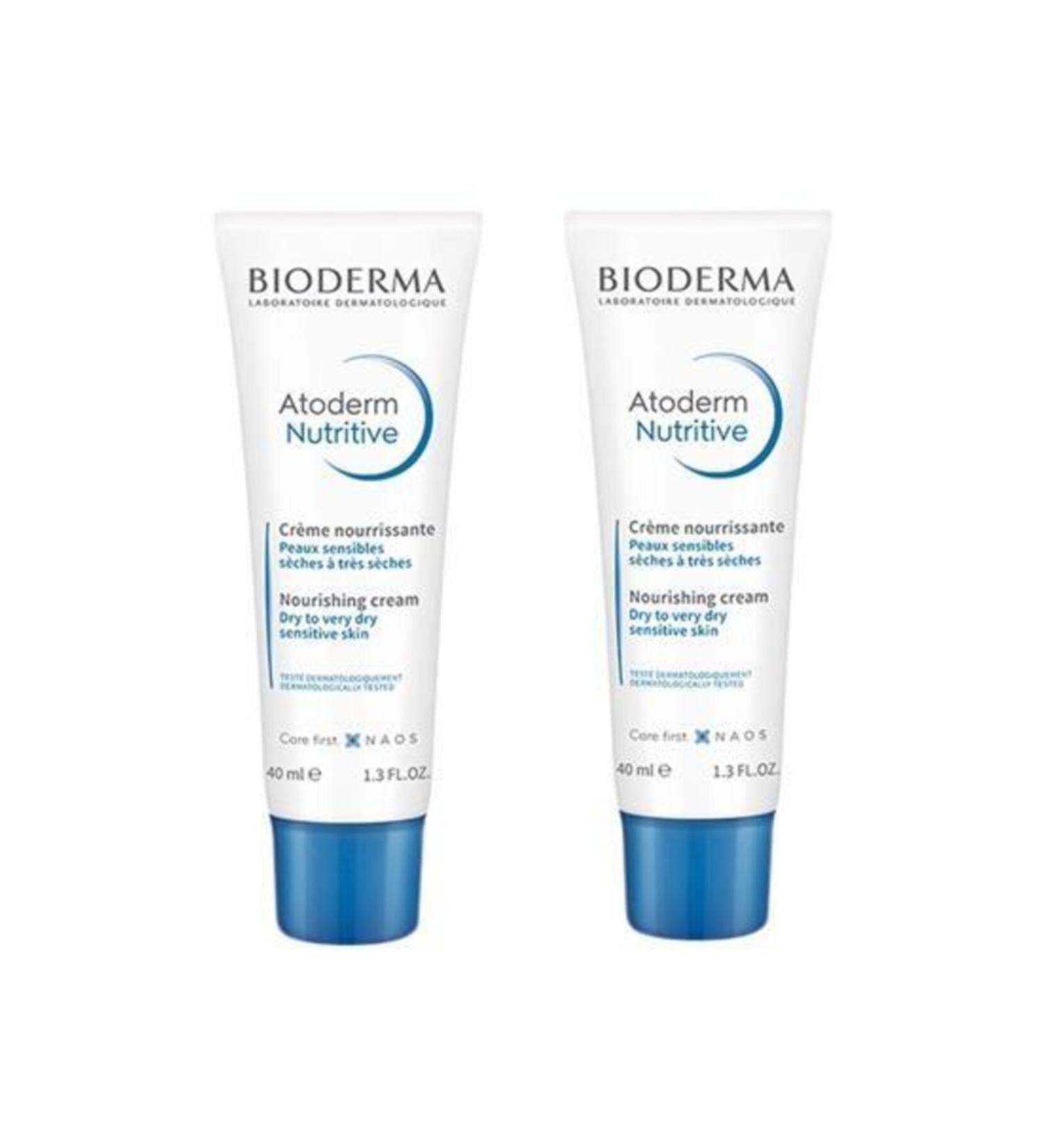 Bioderma Atoderm Nutrition Cream 40 Ml 2 Pieces