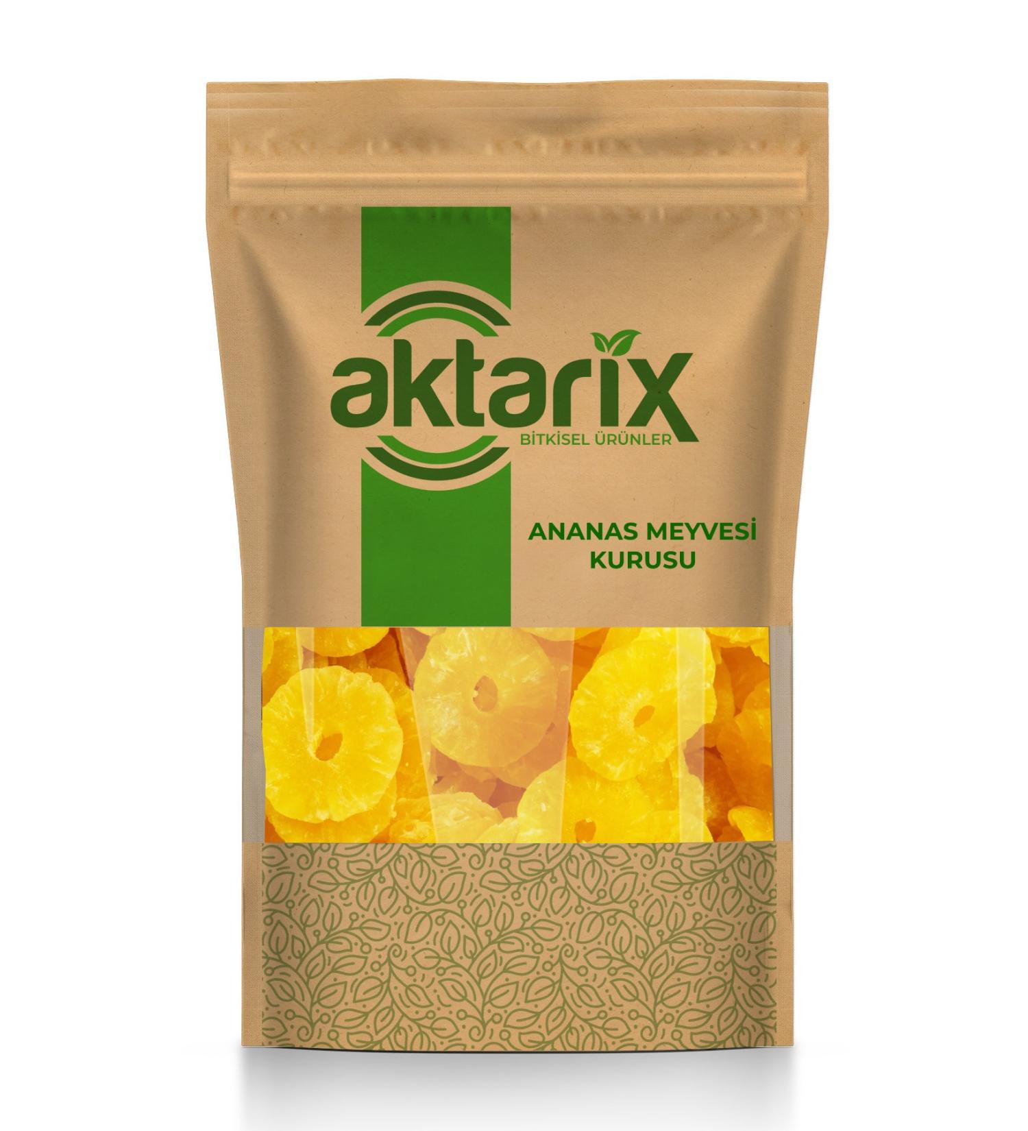 Aktarix 250 Gr Dried Pineapple Fruit