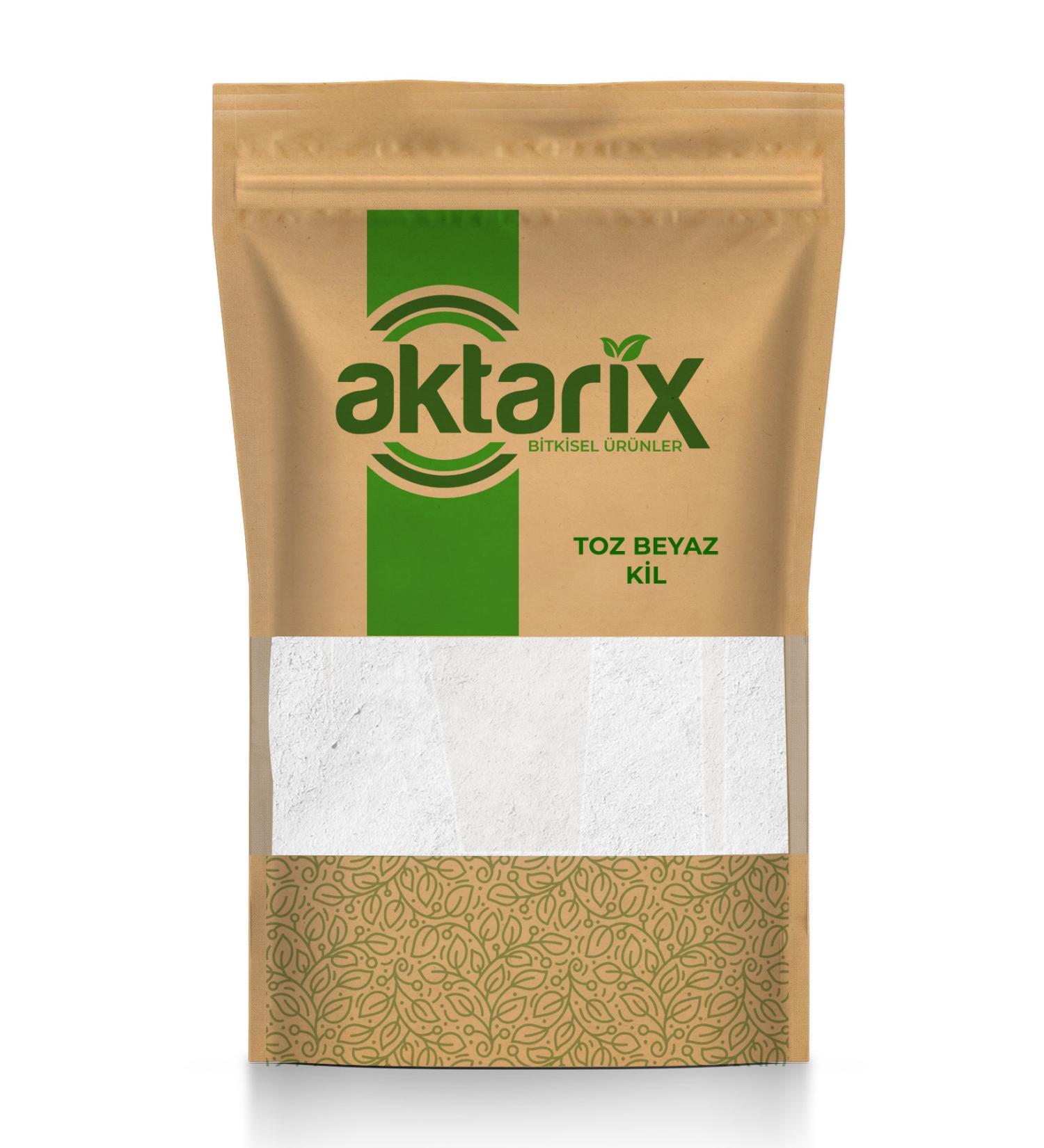 Aktarix 10 Kg Powder White Clay / For Skin and Face Mask