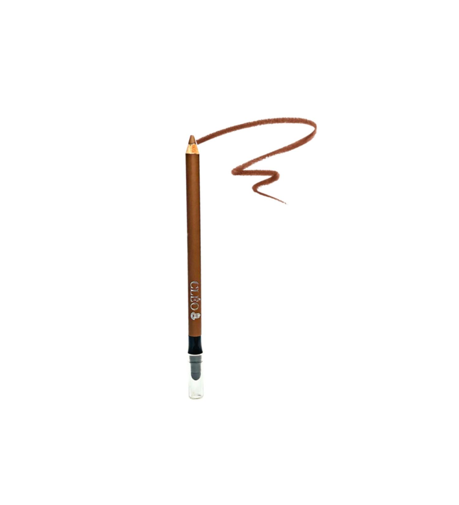 Cleo Cosmetics Brow Wizard Waterproof Powder Eyebrow Pencil ( Chocolate-604) (Dark Brown ) - Buy Online on GoSupps.com