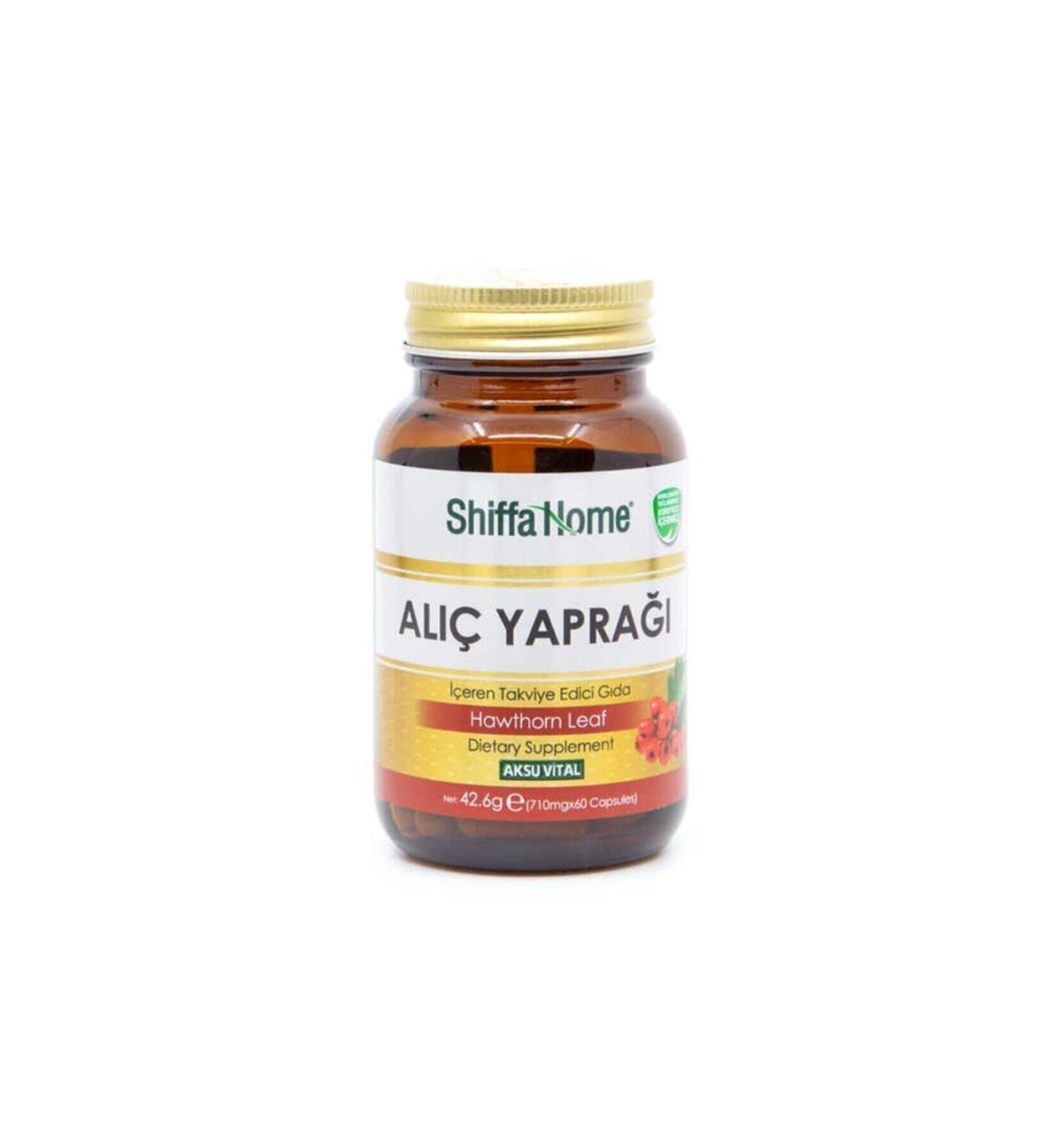 Aksu Vital Hawthorn Leaf 60 Capsules