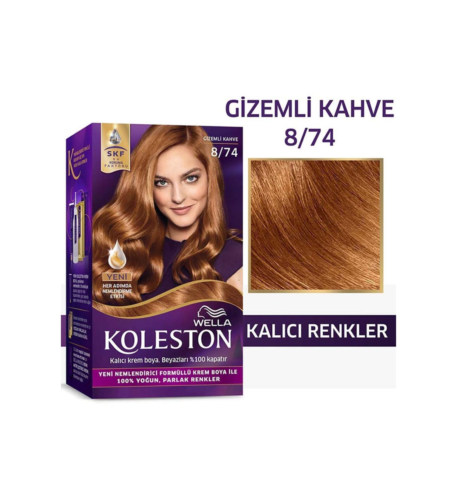 Wella Kit Paint 8-74 Mystery Brown