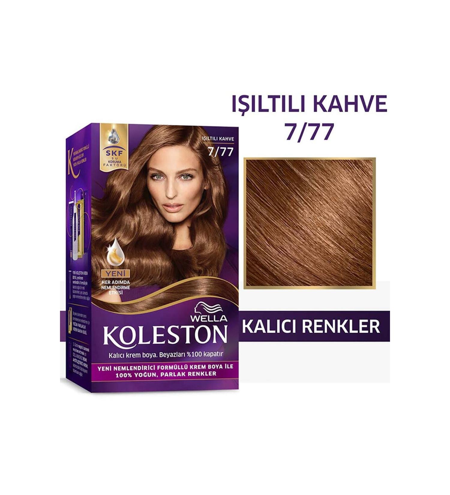 Wella Kit 7/77 Sparkling Brown