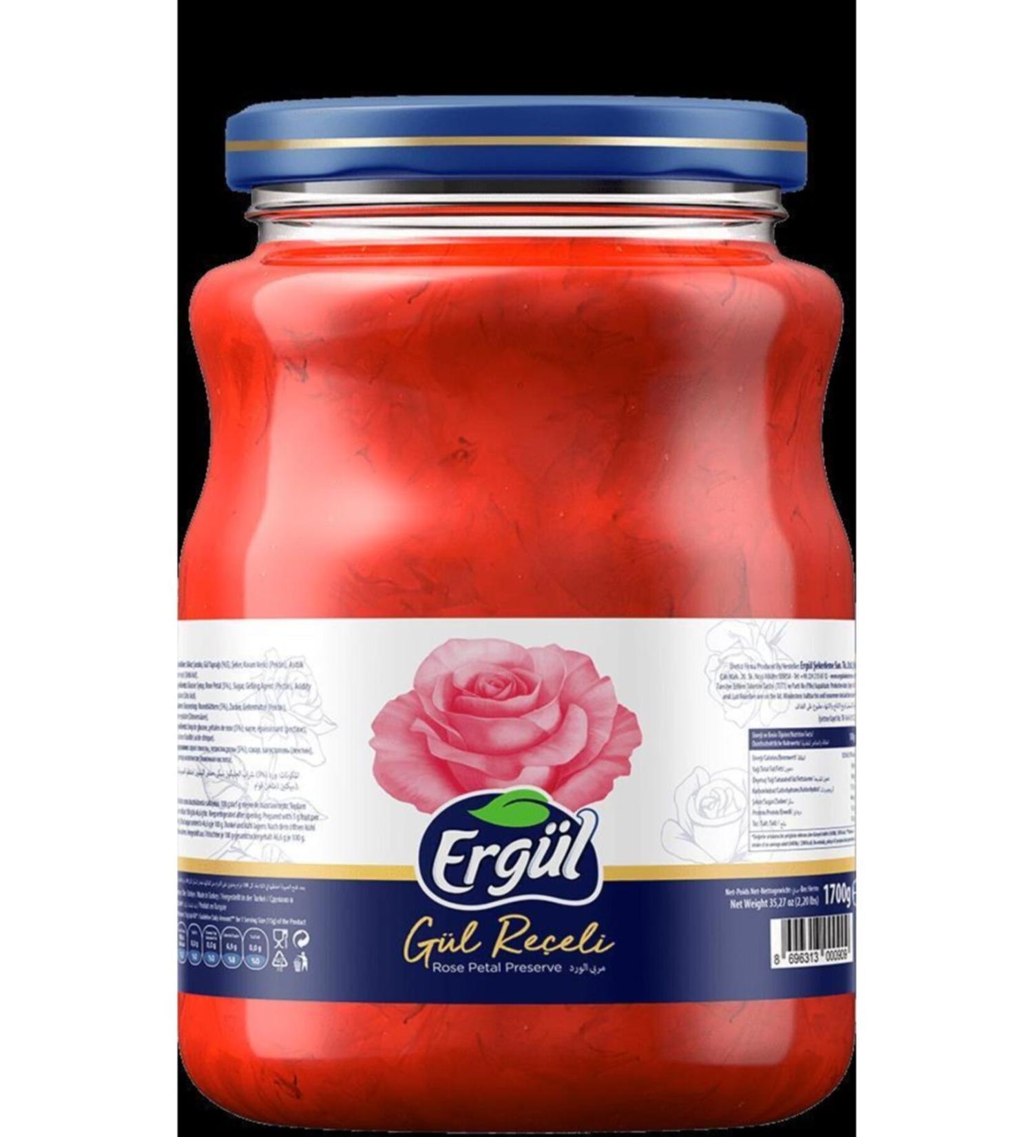 ERG L 1500 gr Jar Jam Rose