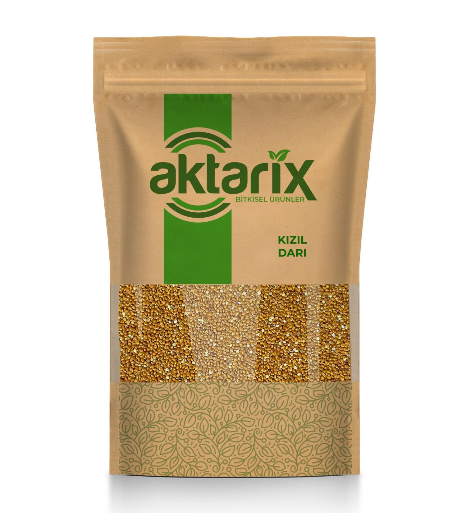 Aktarix 2 Kg Red / Red Millet Budgie Food Plain Without Dust