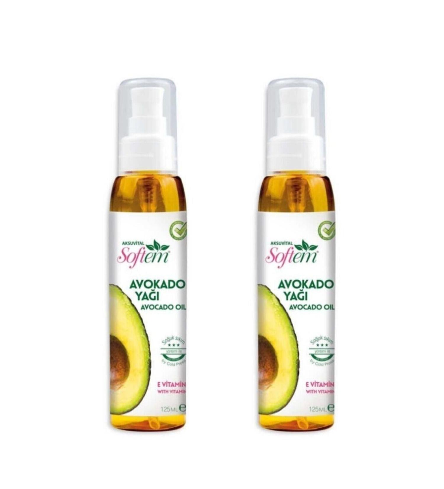 Softem Avocado Oil 125 ml X 2 Pieces