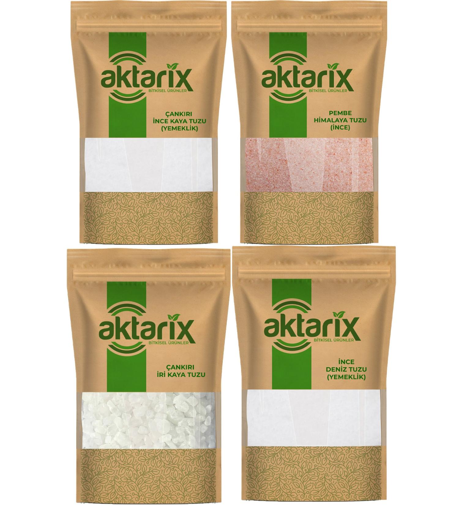 Aktarix Advantageous Salt Set 10 Kg ( ank r Rock Salt Sea Salt Pink Himalayan Salt Coarse Rock Salt)
