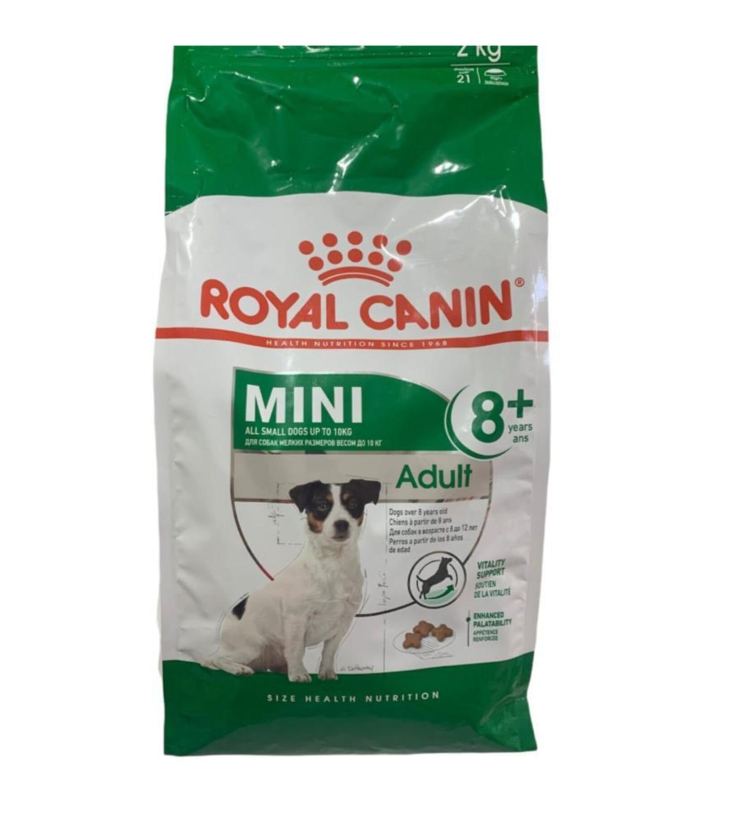Royal Canin Mini Adult 8+ Small Breed Senior Dog Food 2kg