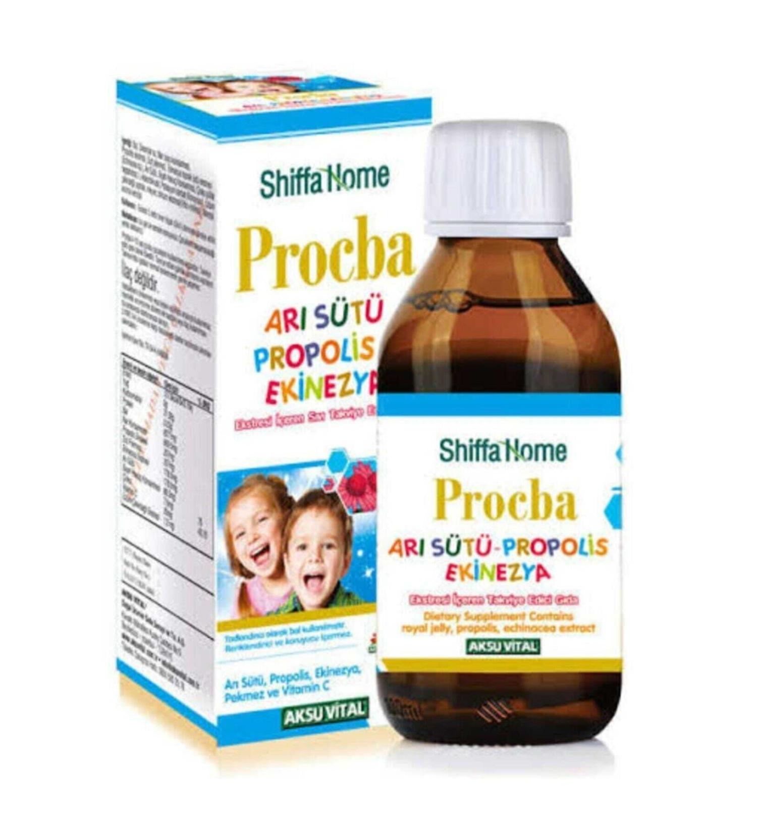 Aksu Vital Procba Royal Jelly Propolis Echinacea Syrup 100 Ml