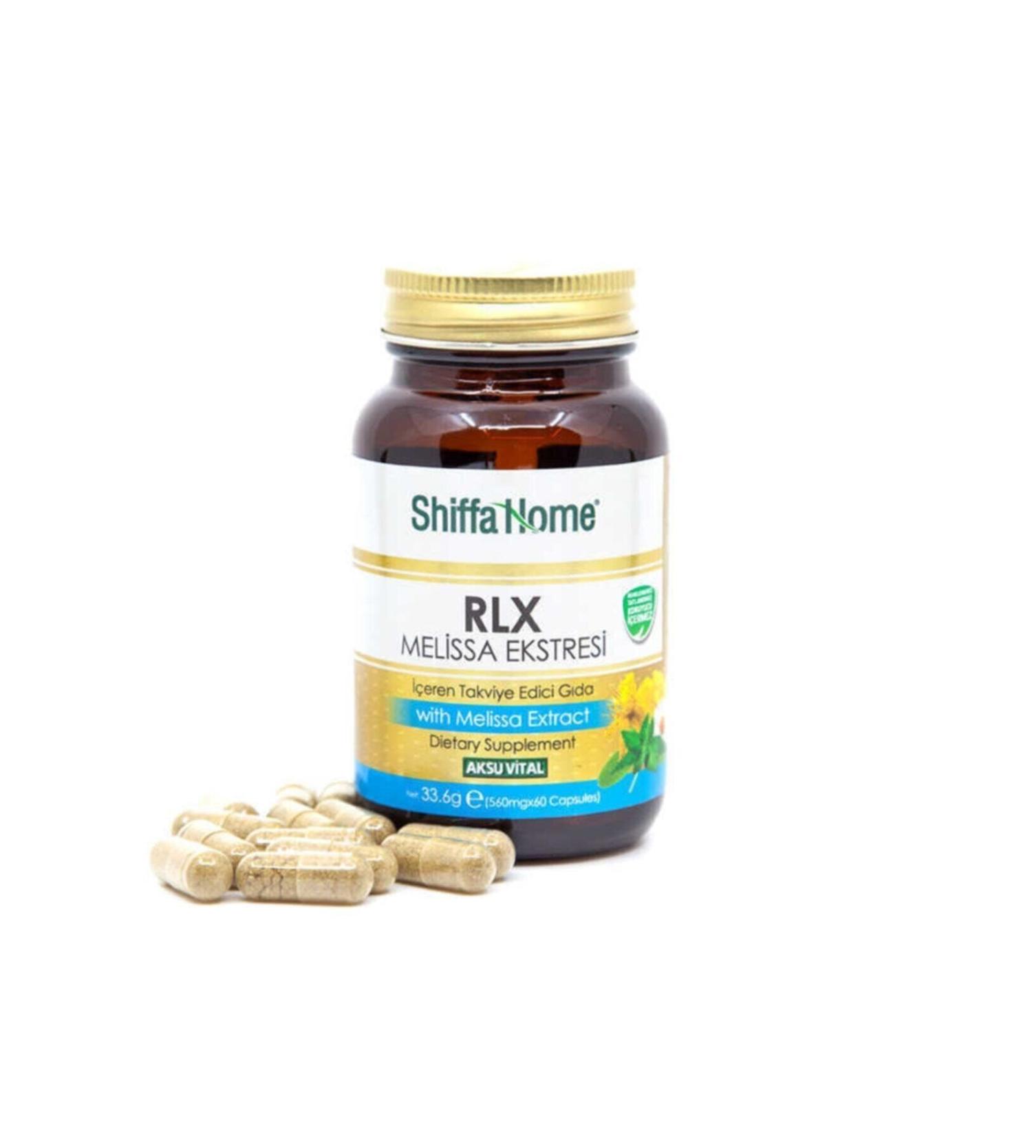 Shiffa Home Rlx Melissa Capsule 60 Capsules 560mg Melissa Capsule