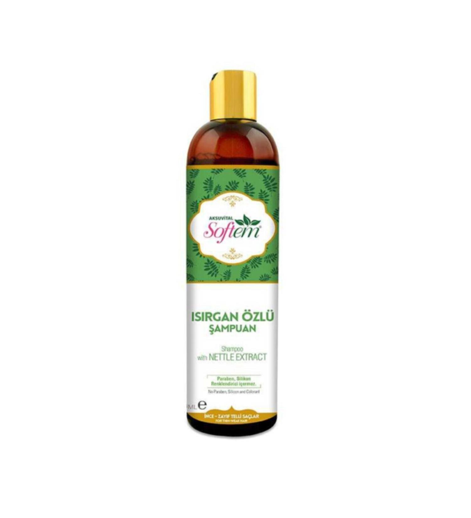 Softem Nettle Essence Shampoo 400 Ml.