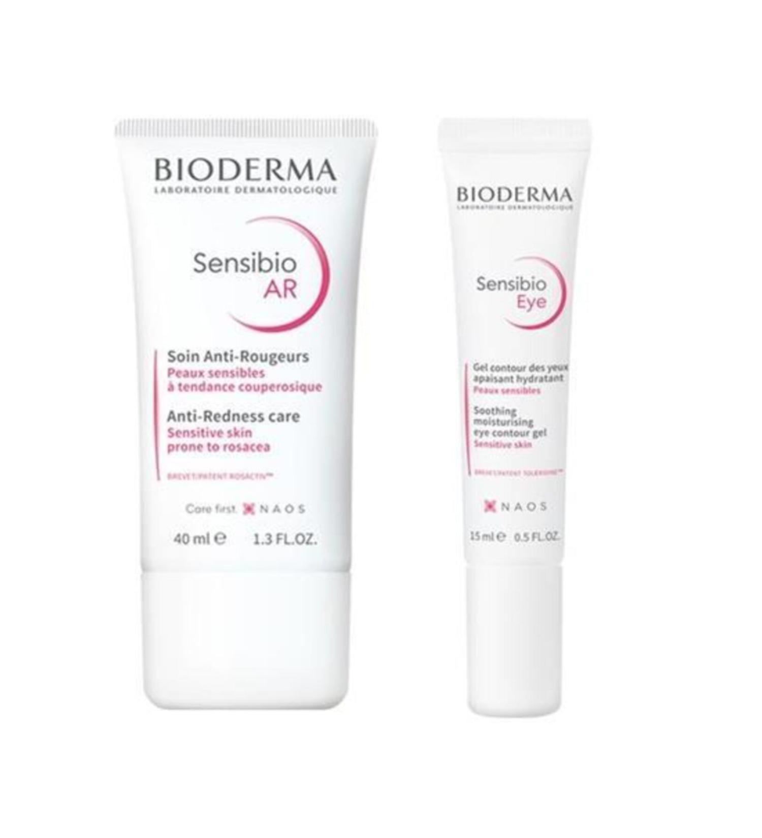 Bioderma Sensibio Ar Cream 40 Ml + Sensibio Eye Contour Gel 15 Ml