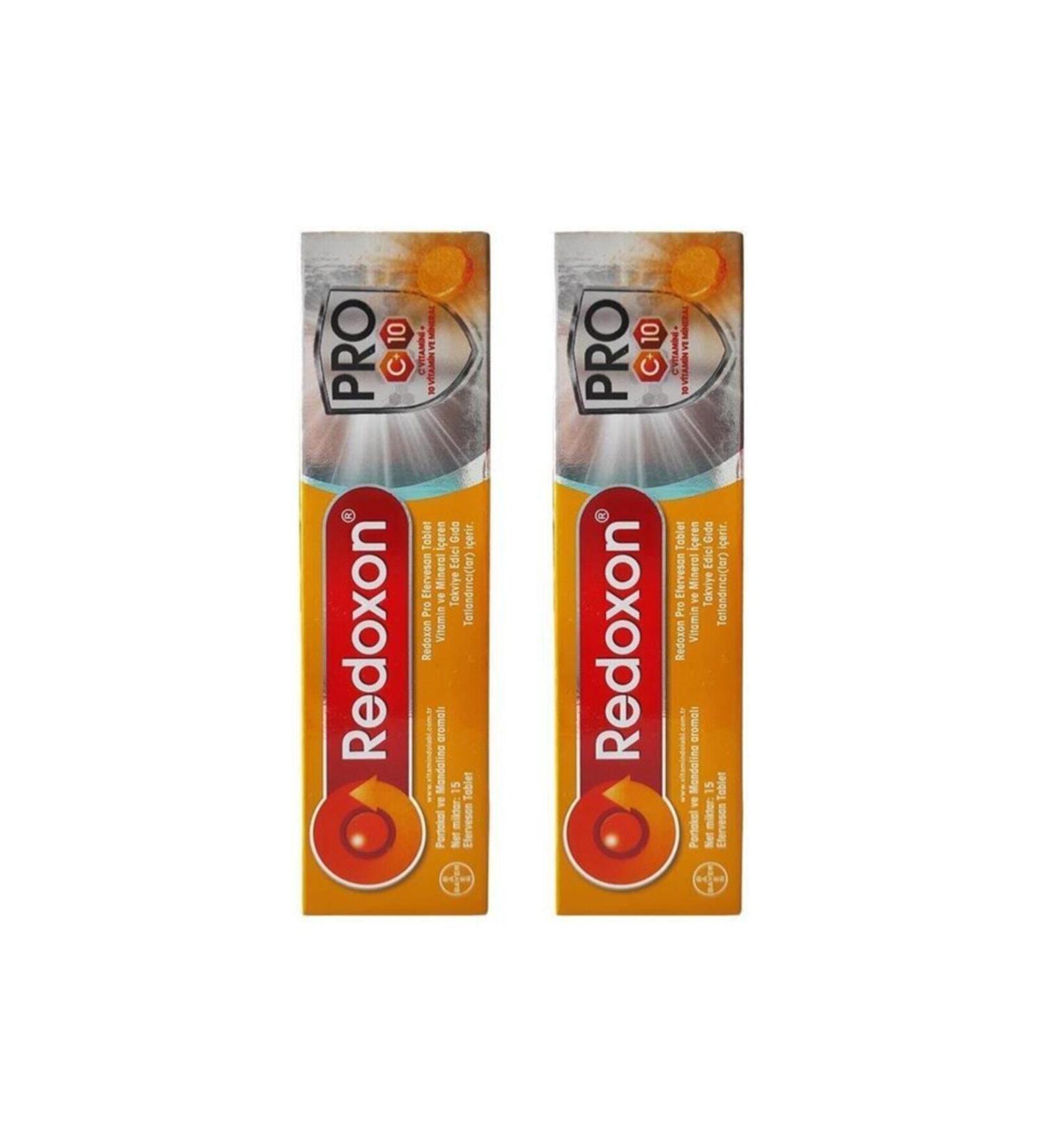 Redoxon Pro 15 Effervescent Tablets 2 Pieces