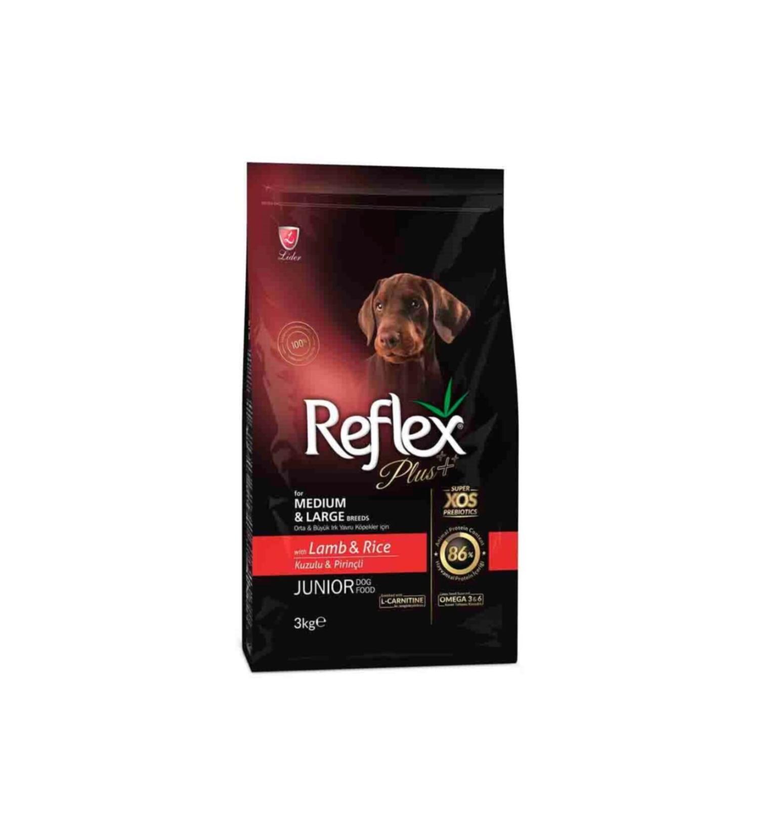Reflex Lamb and Rice Medium and Large Breed Puppy Food 3 kg