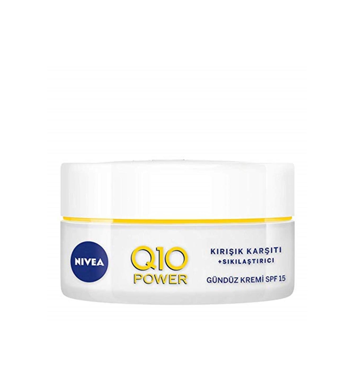NIVEA Brand: Q10 Anti-Wrinkle Day Care Cream 50 Ml Category: Face Cream - Buy Online on GoSupps.com