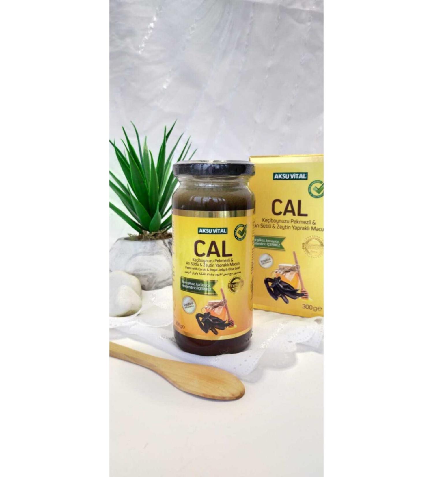 Aksu Vital Cal Carob Molasses & Royal Jelly & Olive Leaf Paste 300 G