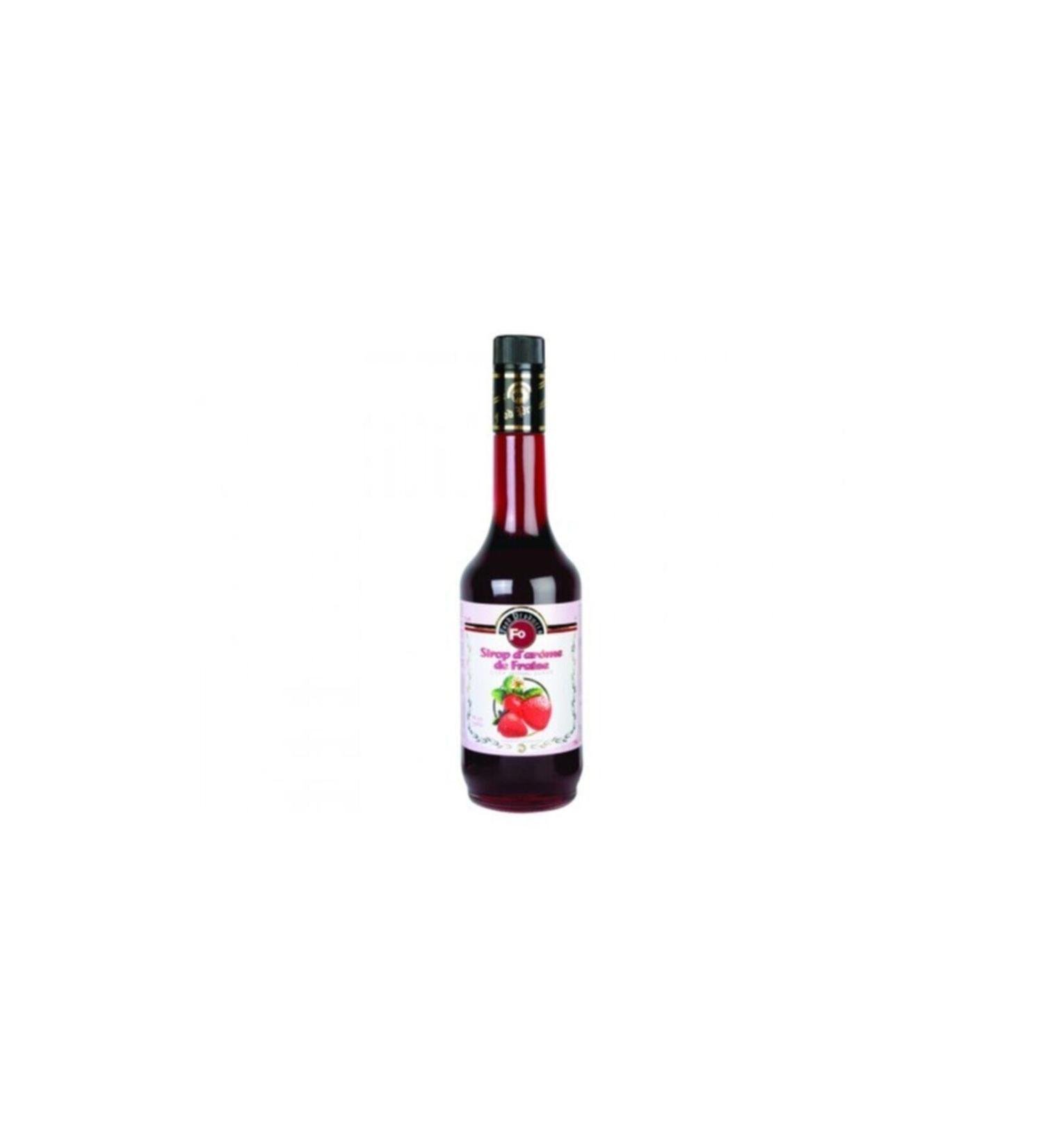 FO Strawberry Flavored Cocktail Syrup 700 ml