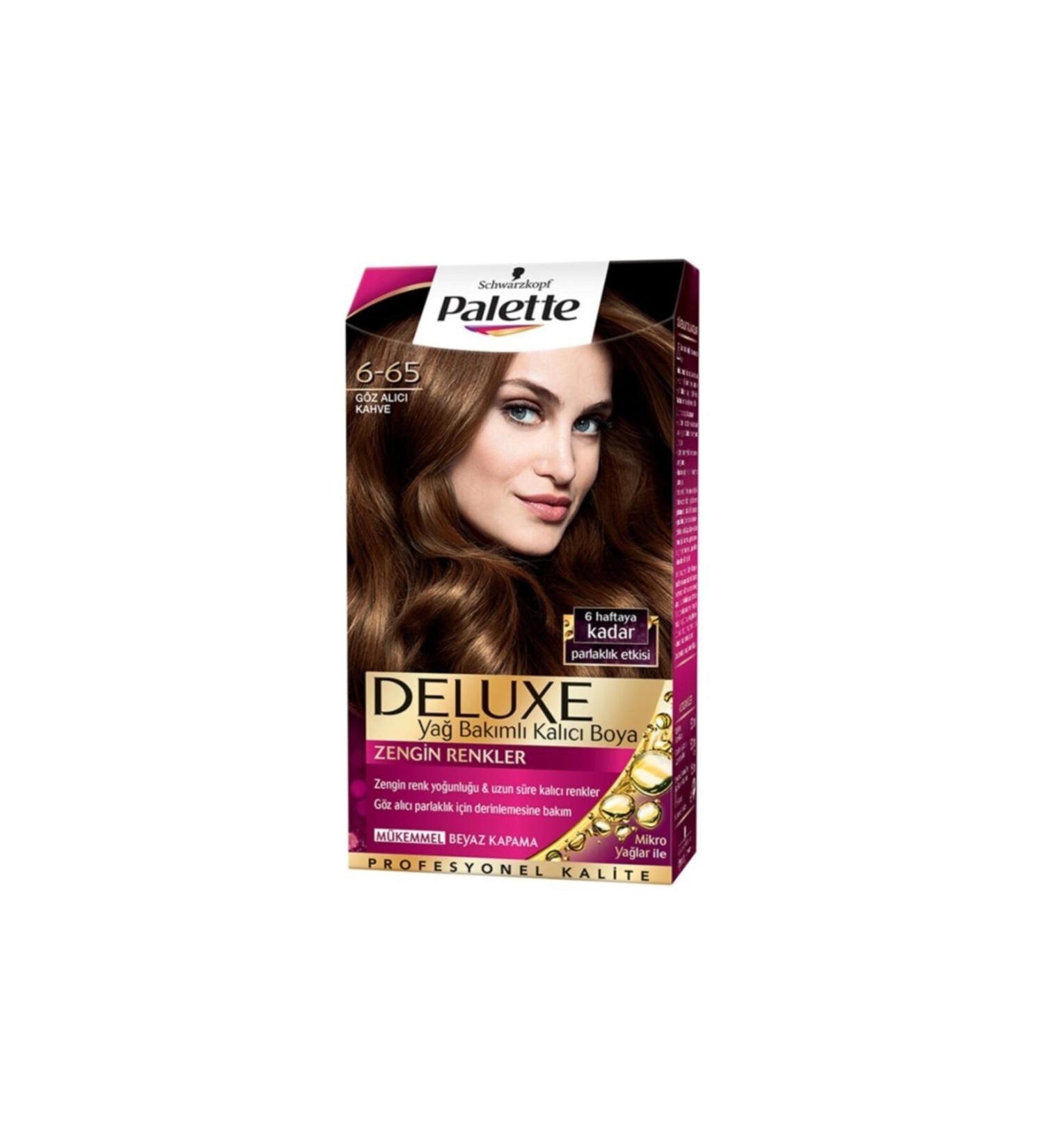 Palette Hair Dye 6.65 Glamorous Brown