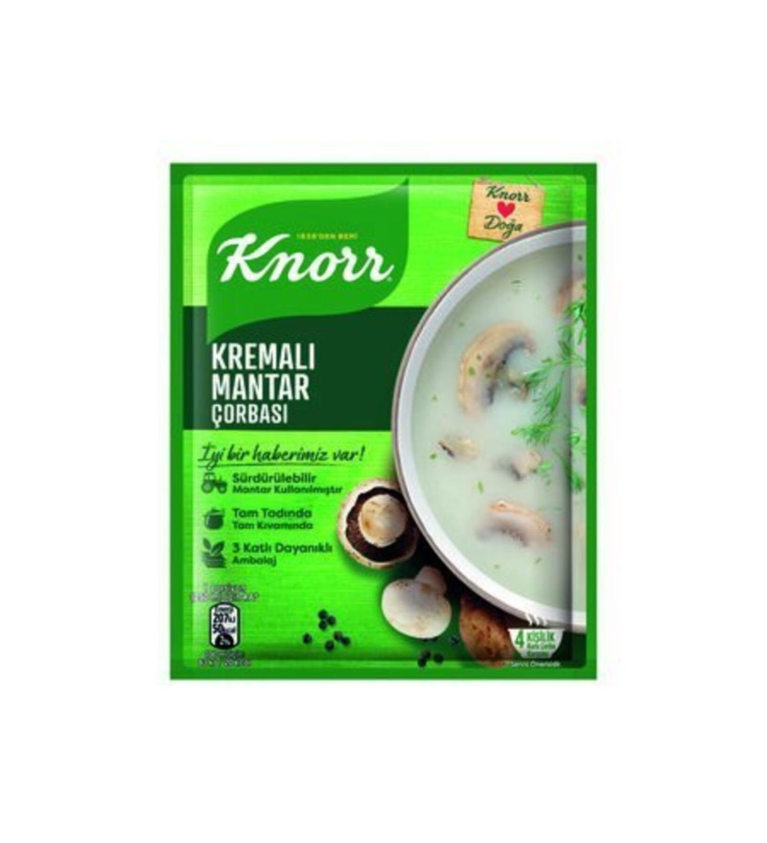 Knorr Cream of Mushroom Soup 63 G (12 Pieces)