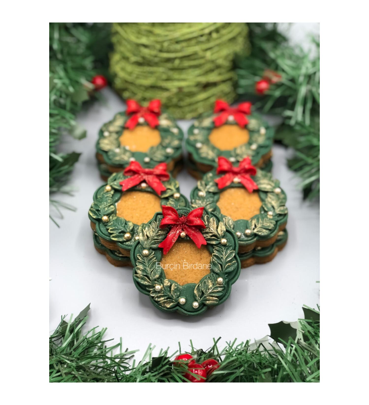 Bur in Birdane Patisserie Green Door Decoration Cookies
