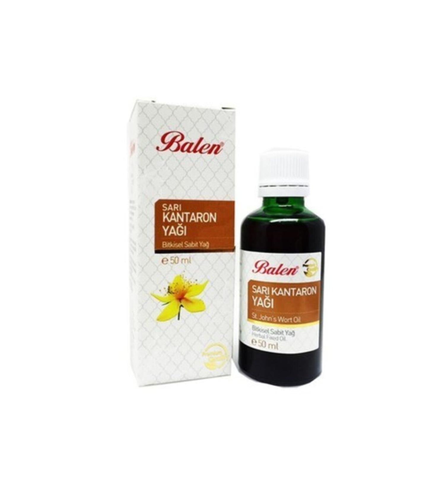 Balen St. John's Wort Oil Herbal Fixed Oil 50 ml Drinkable St. John's Wort Oil St. John's Wort