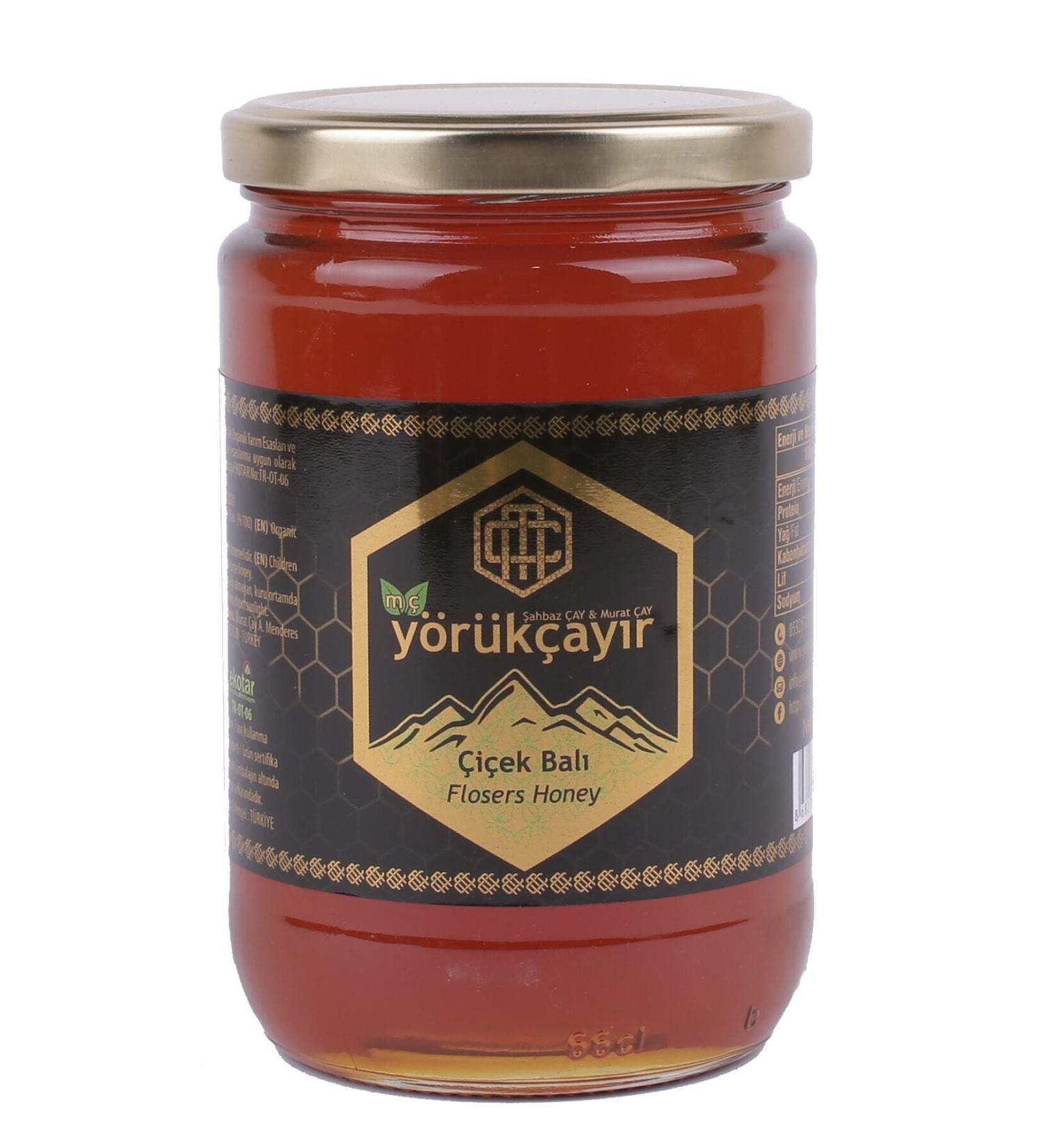 Y r k ay r Organic Flower Honey 850g