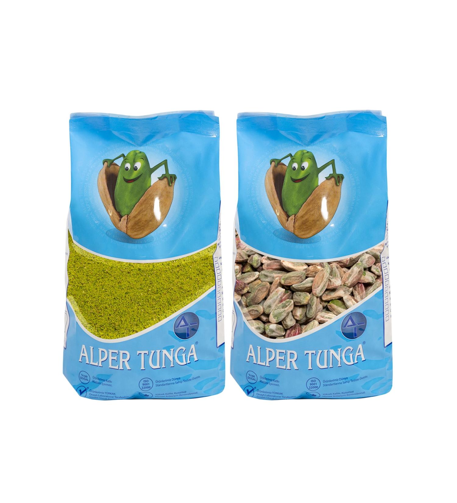 Alper Tunga Pistachio Baklava Package 1000 Gr