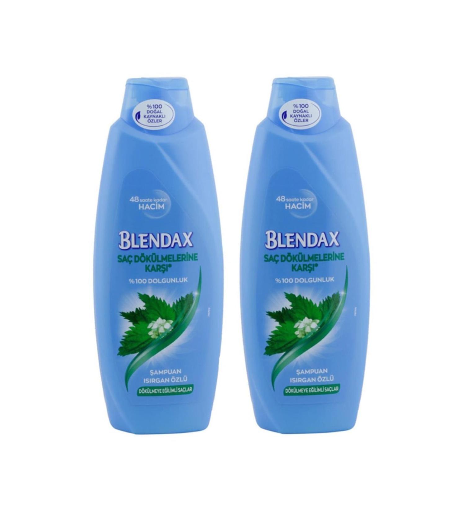Blendax Nettle Essence Shampoo Against Hair Loss 550 Ml X 2 Pieces