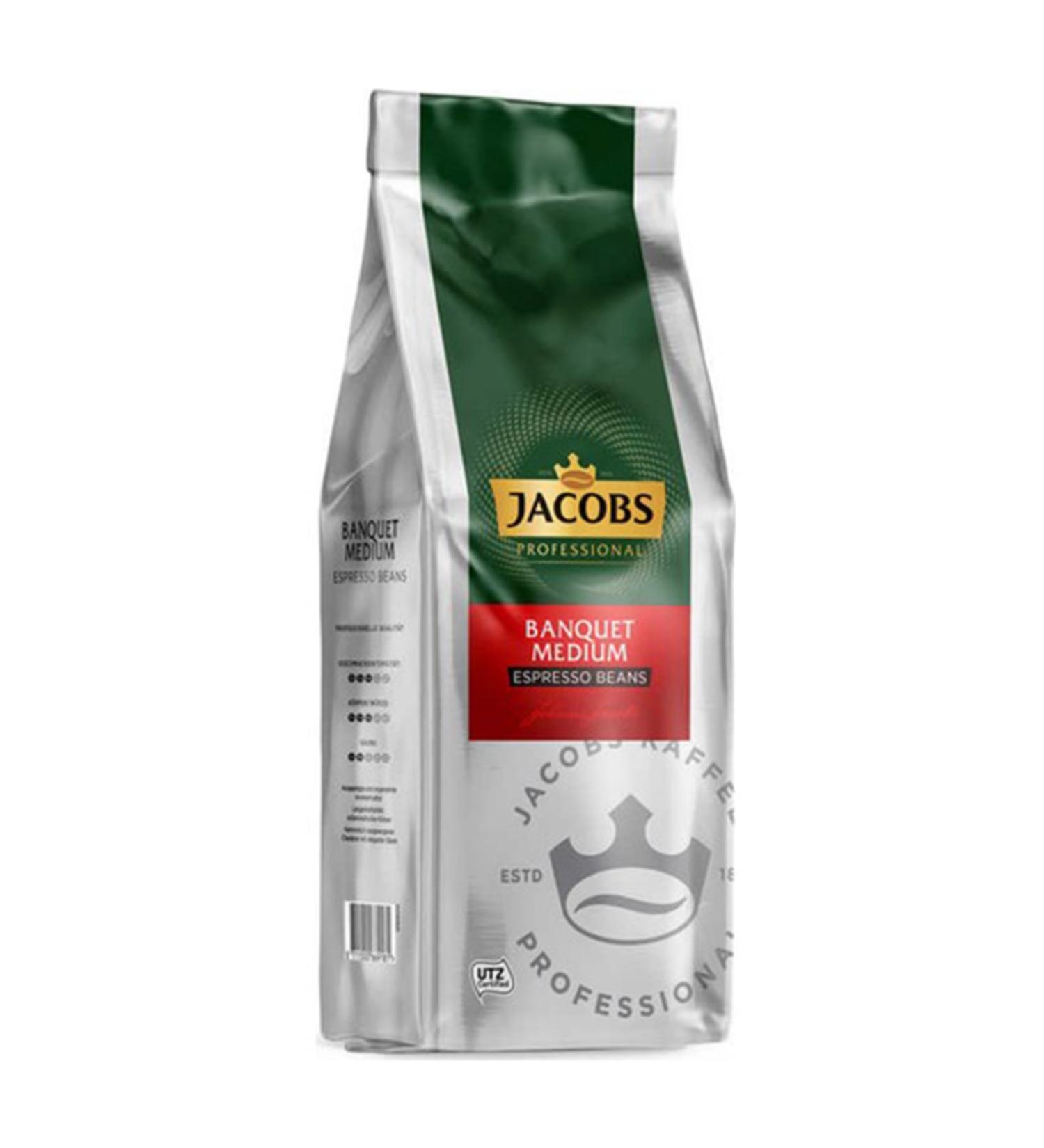 Jacobs Banquet Medium Espresso Beans Coffee 1000 Gr