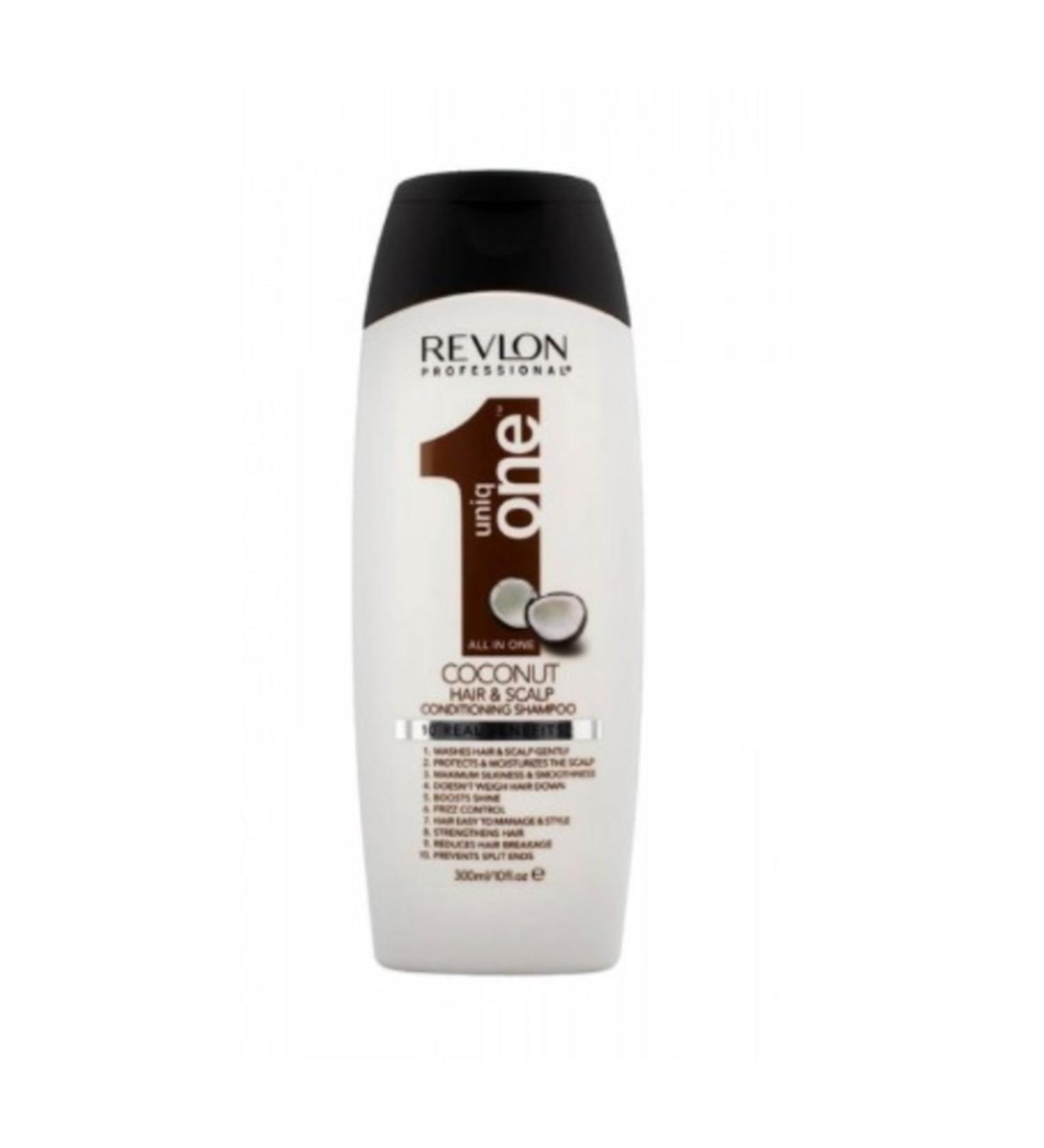 Revlon Uniq One 10 Effective Care Shampoo Coconut Extract 300 Ml