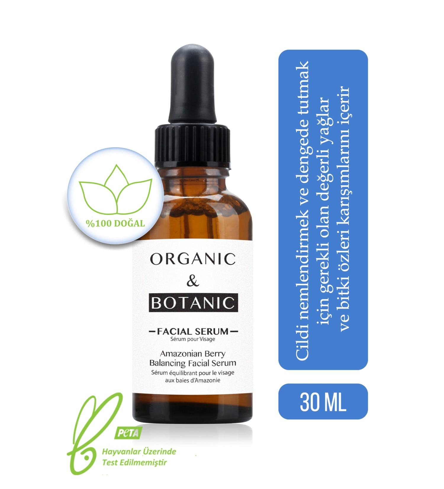 Organic & Botanic Amazon Berry Balancing Face Serum 30 ml 637665735055