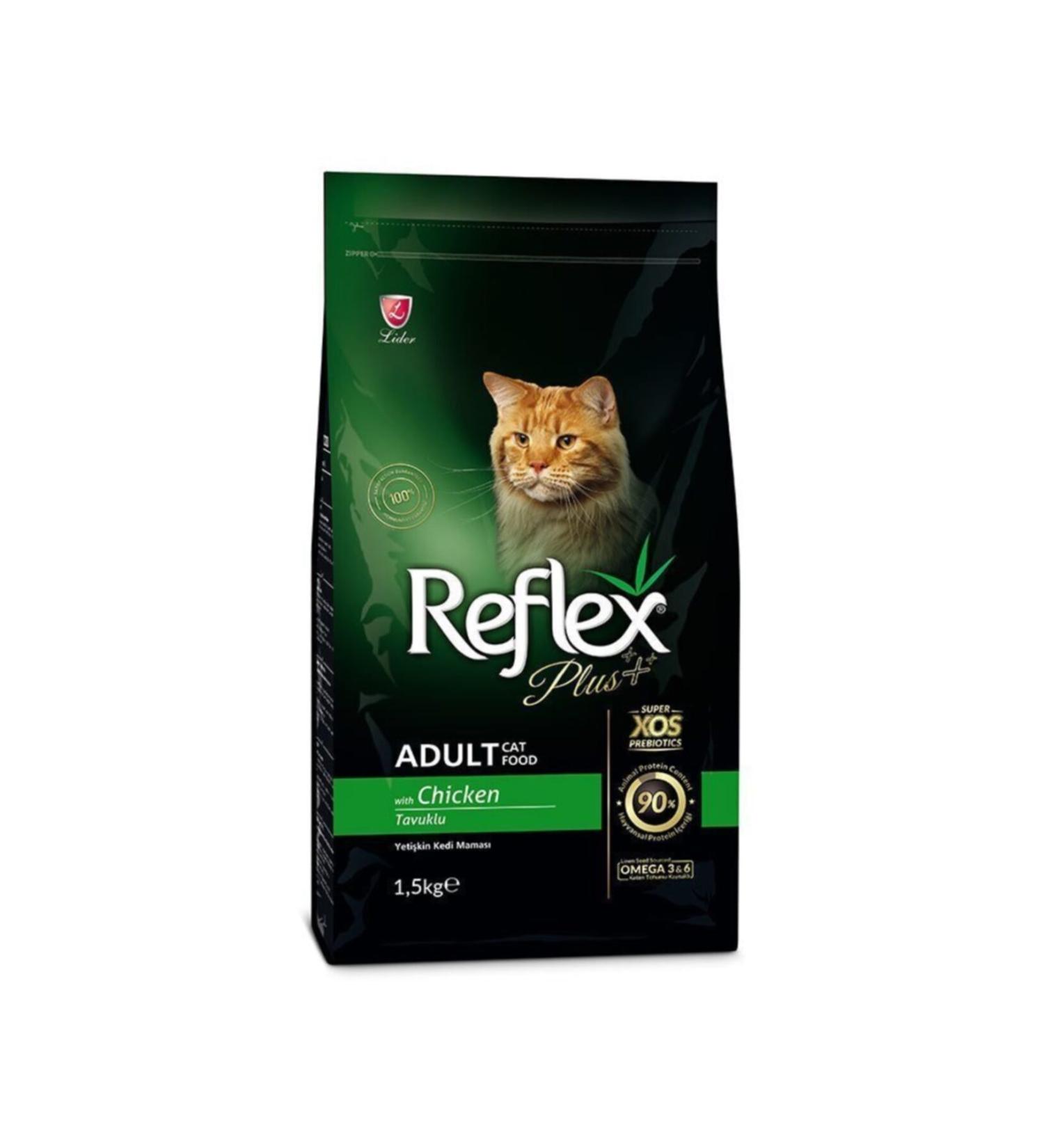 Reflex Plus Chicken Adult Cat Food 1.5 kg