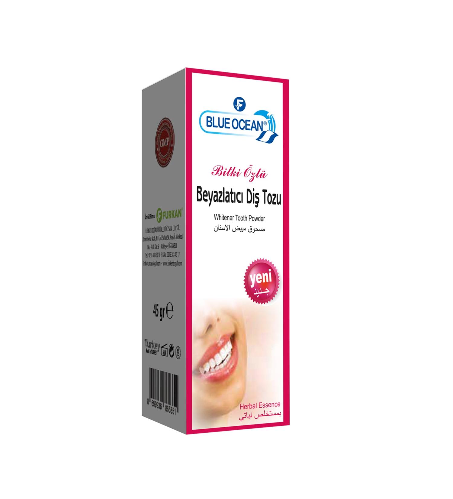 Blue Ocean Teeth Cleaning Powder